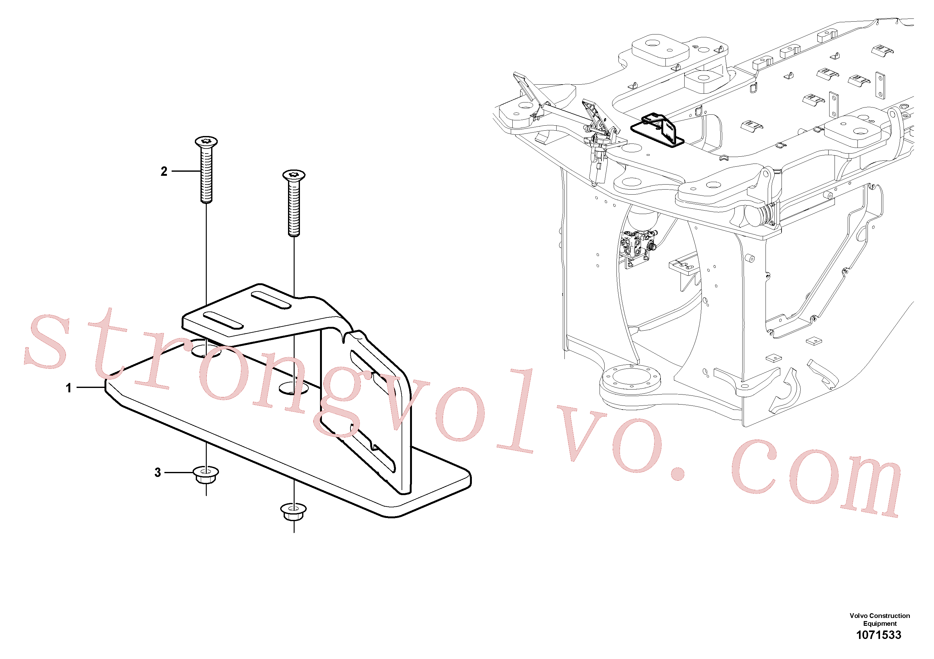 VOE60113140 Volvo(1071533 Montagem)
