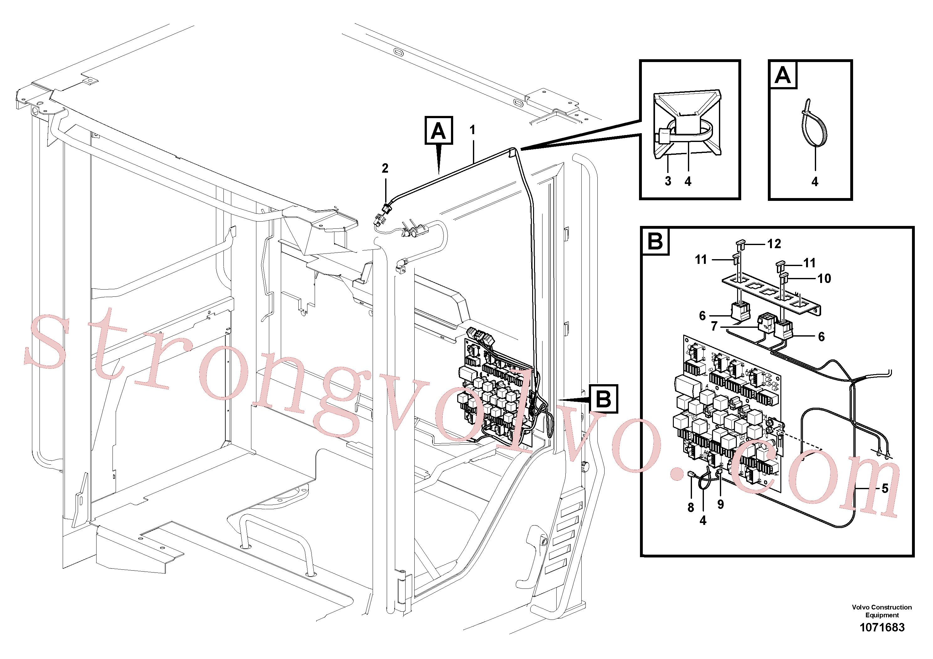 Volvo VOE13966329 Fusível Volvo Acessórios para escavadeira