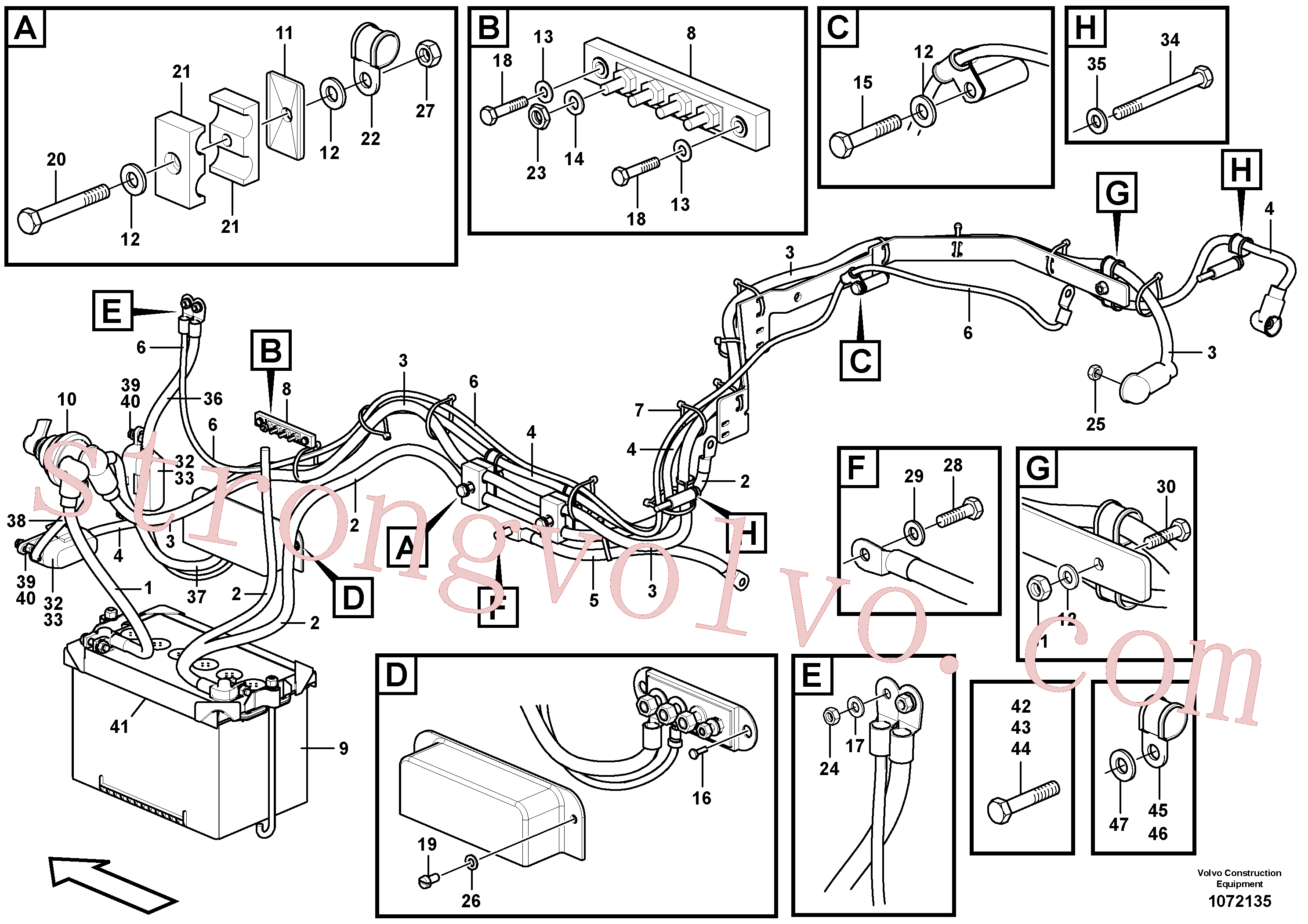 RM96702402 Volvo(1072135 Montagem)