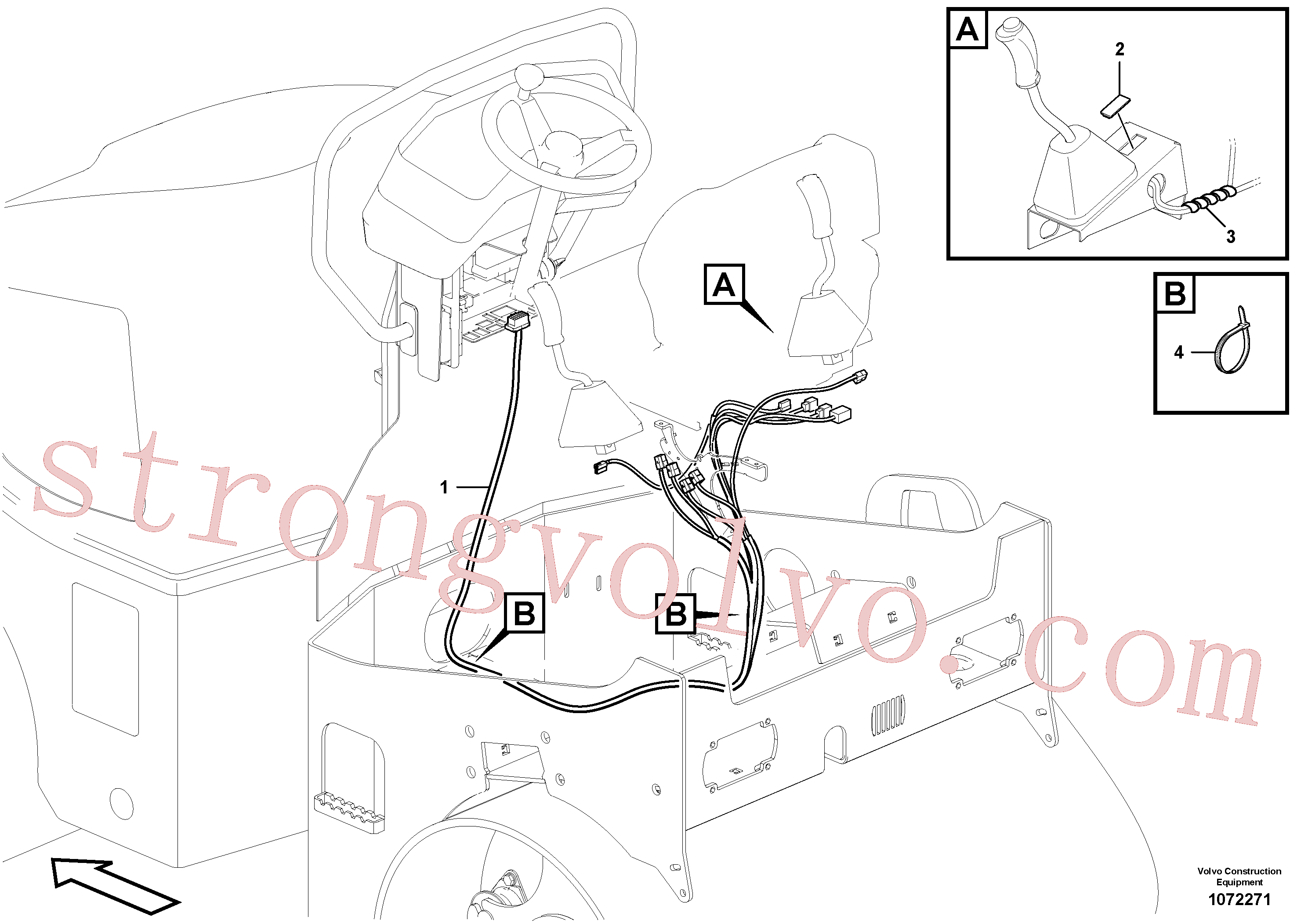 RM58848979 Contorno Volvo escavadeira