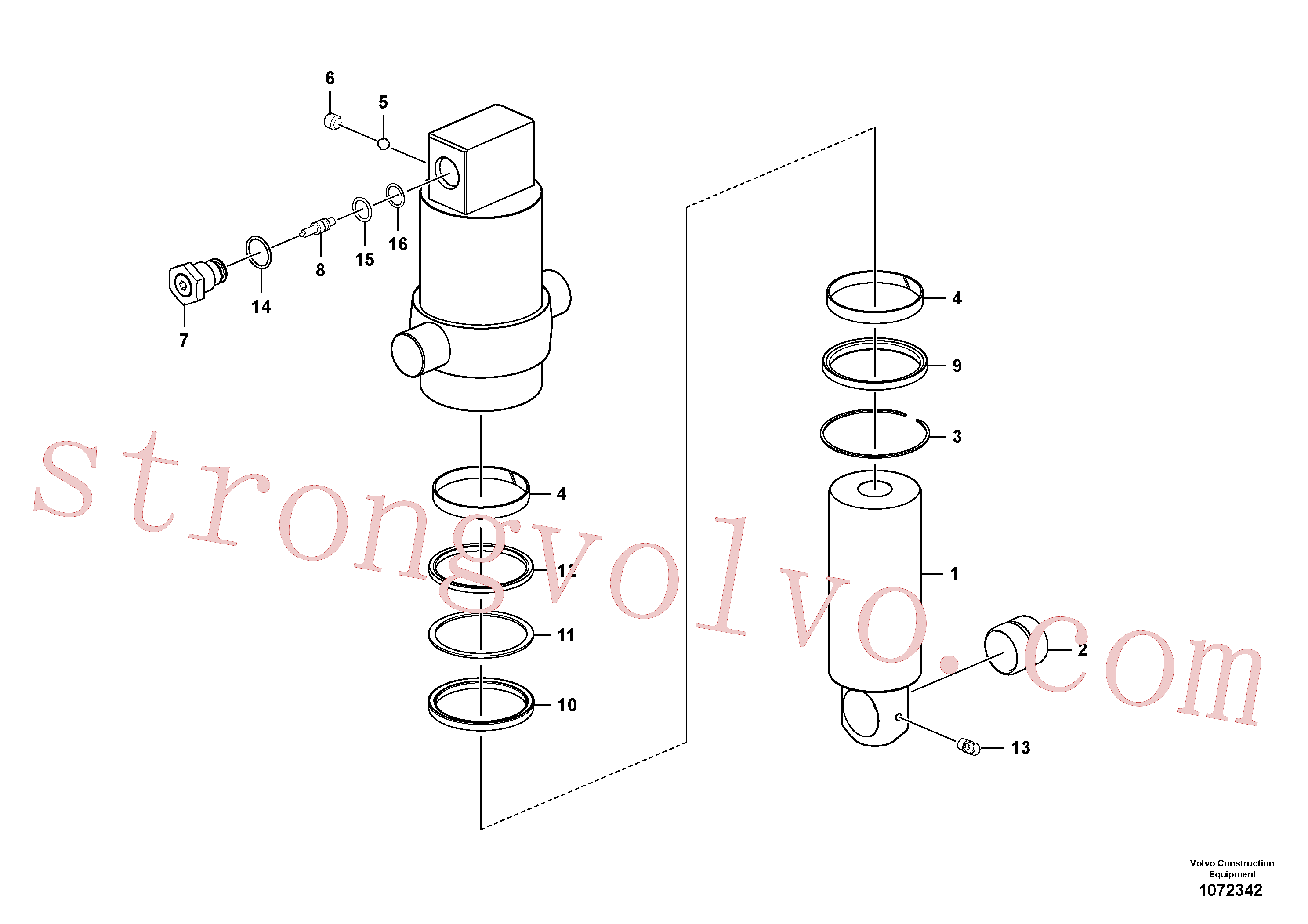 VOE14883876 Volvo(1072342 Montagem)