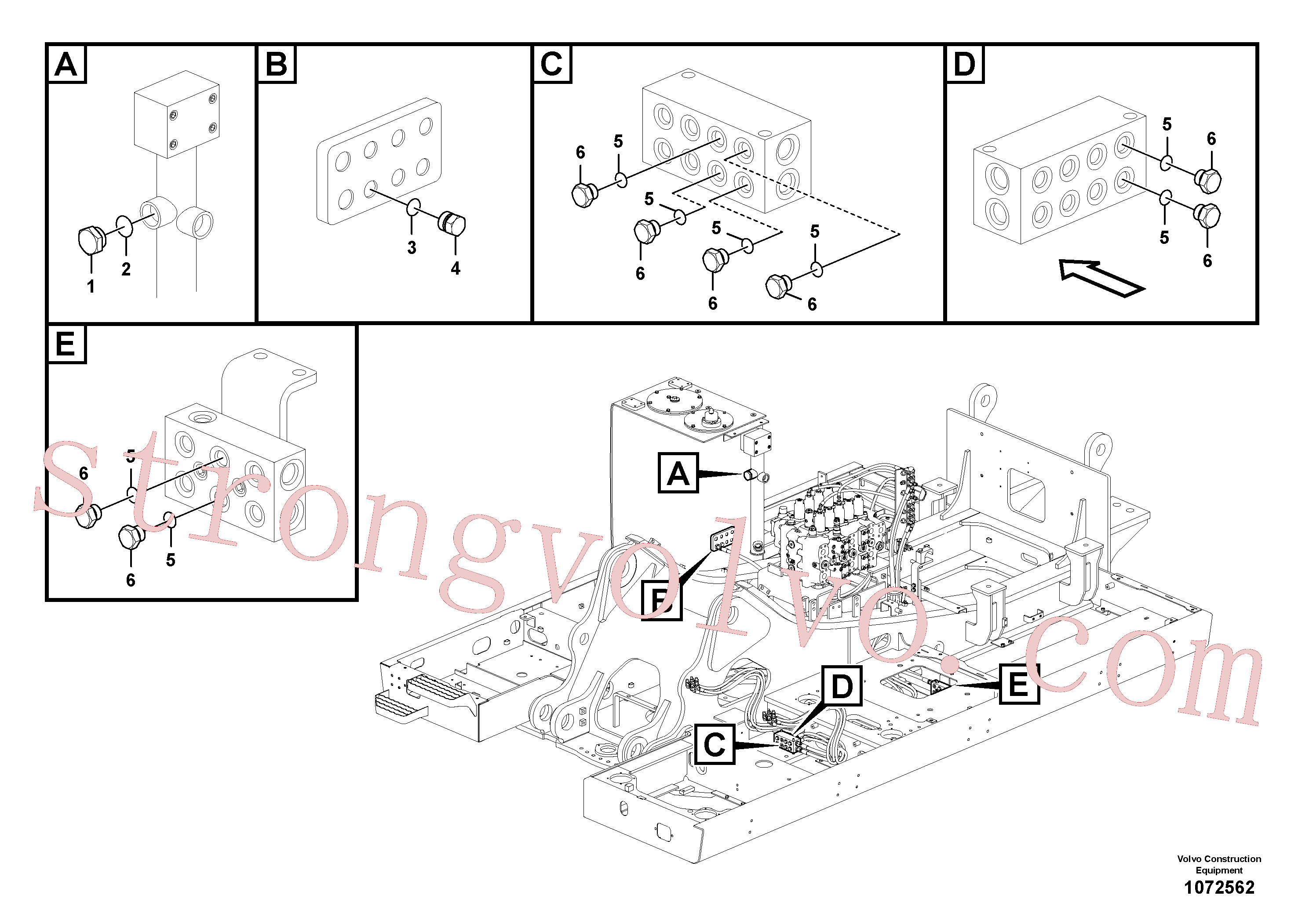 Volvo Montagem SA9415-31081 Bujão Acessórios