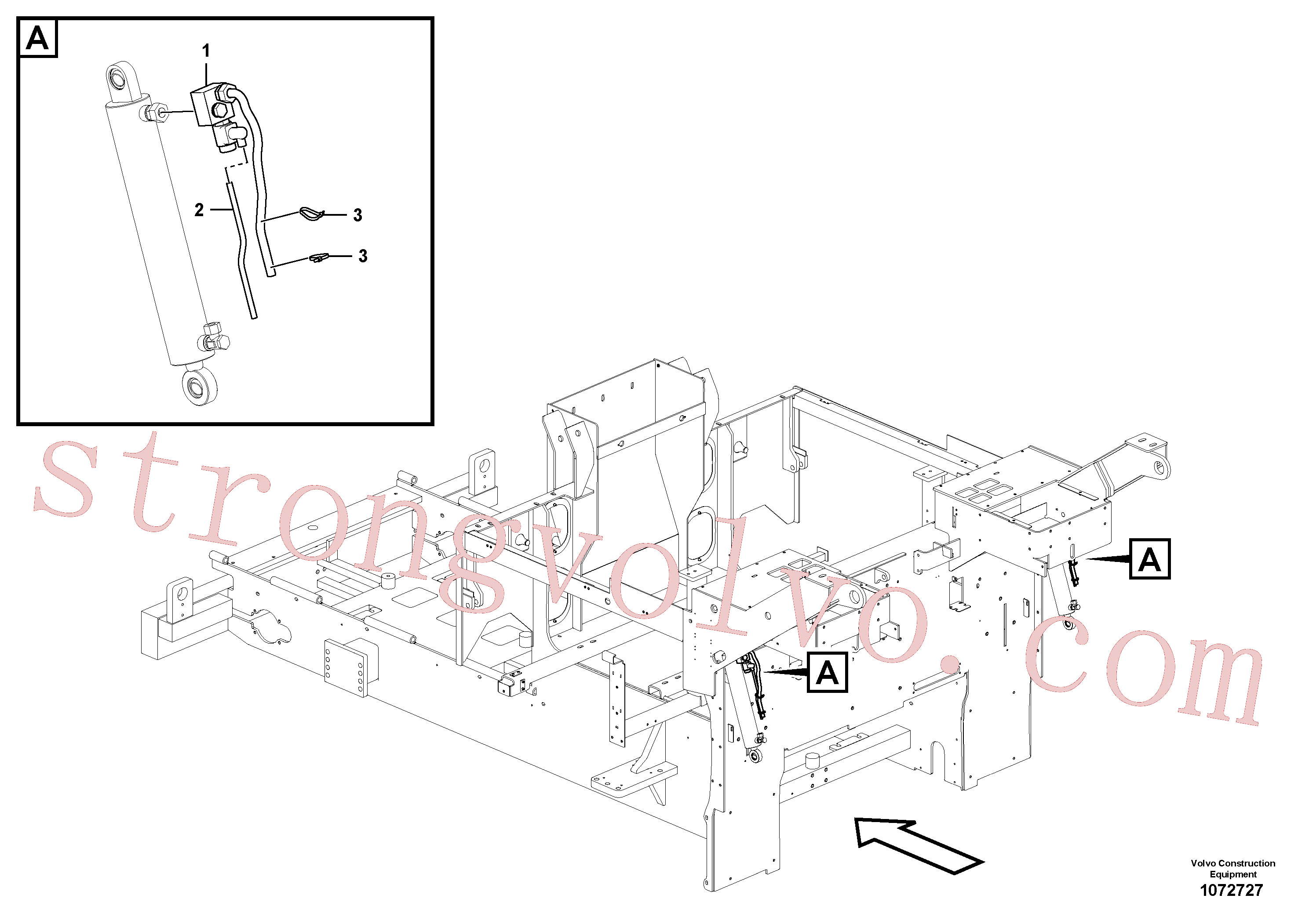 RM80611866 Volvo Bloqueio anti-ascensão de mestra(1072727 Montagem)