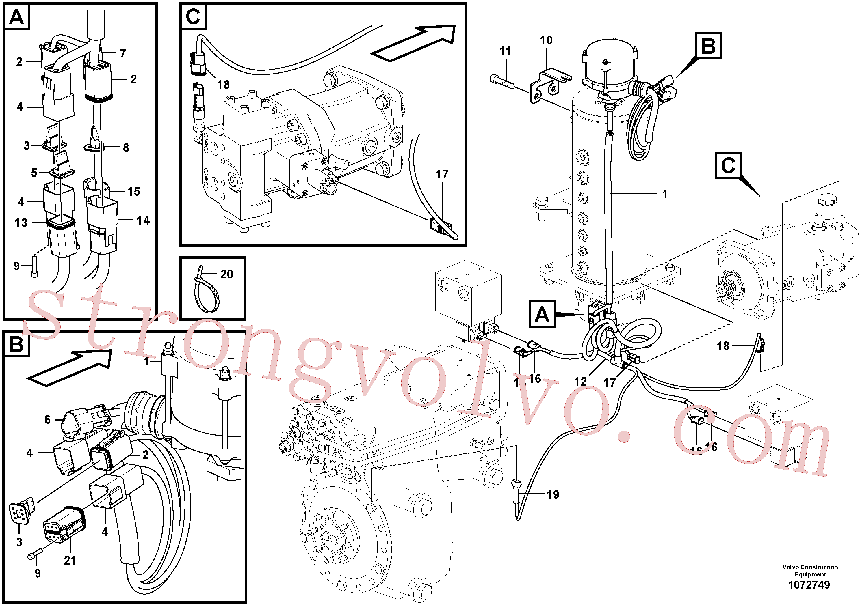 VOE14346322 Volvo(1072749 Montagem)
