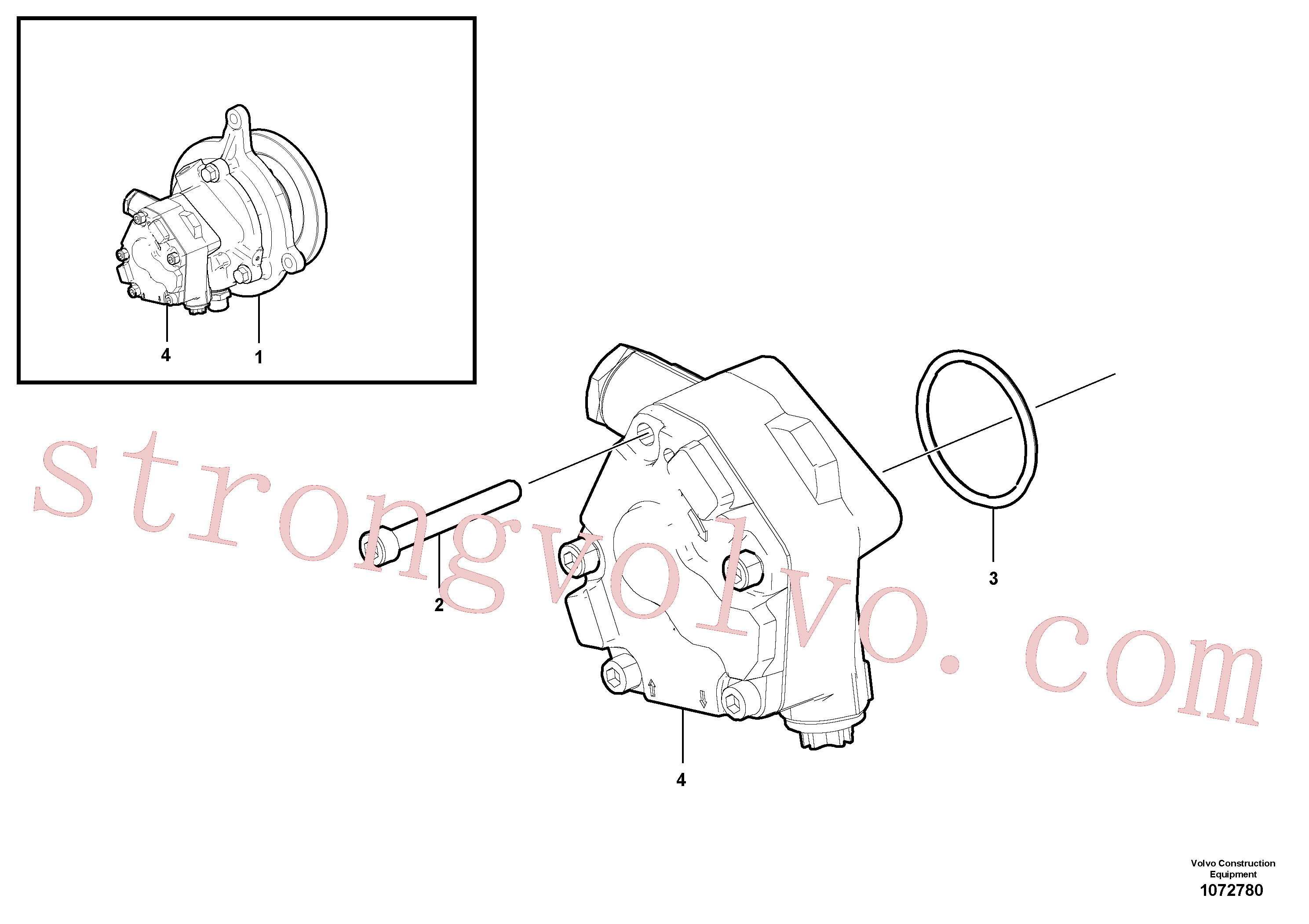 VOE15029990 Volvo Bomba de combustível(1072780 Montagem)