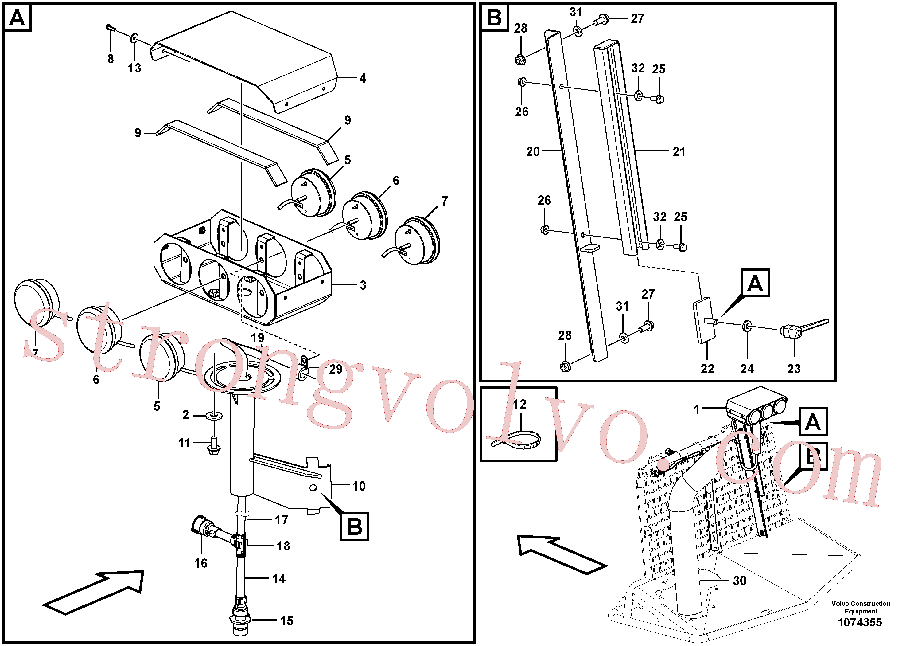 VOE930842 Volvo(1074355 Montagem)