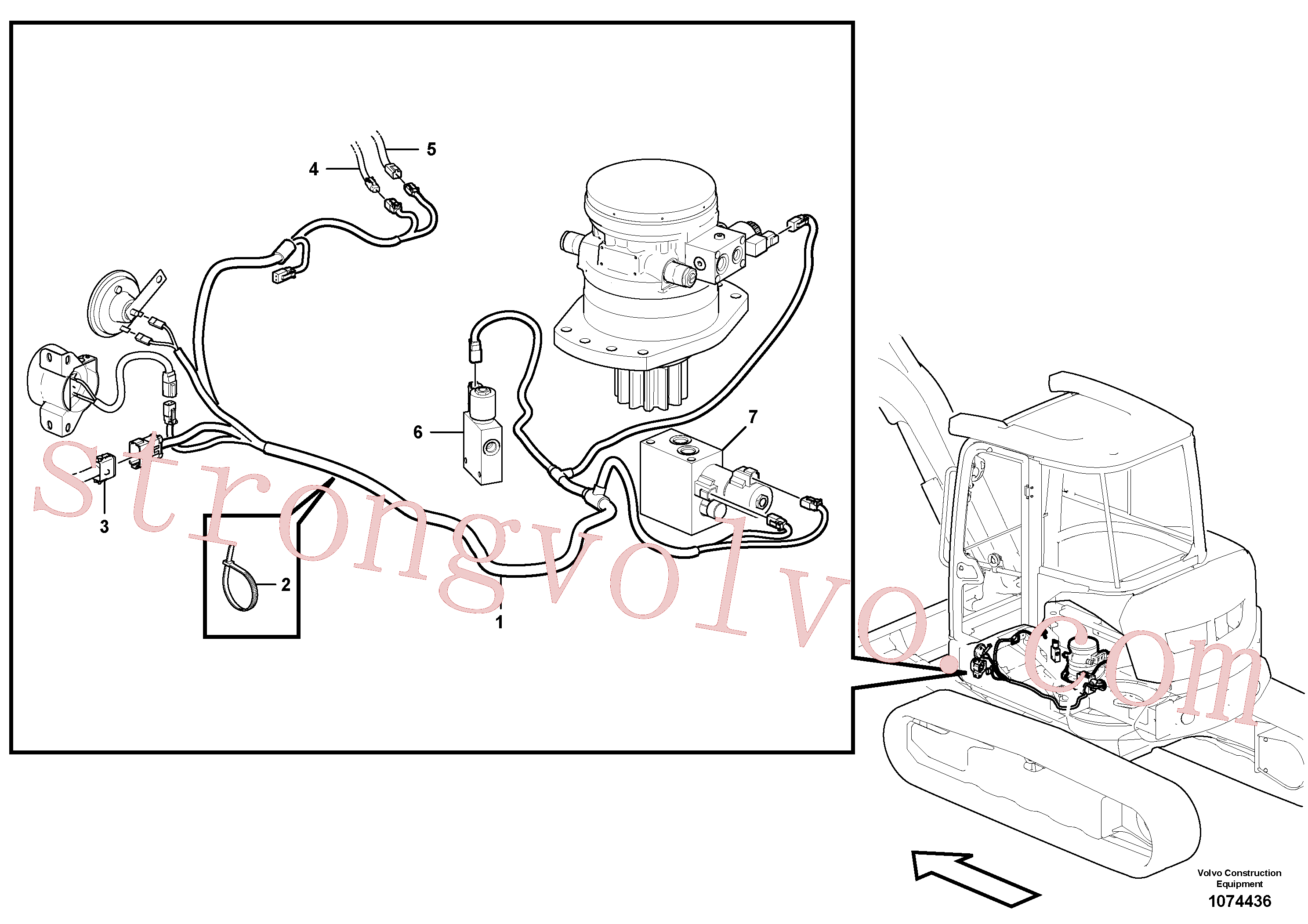 VOE15404650 Jogo de vedação Inscreva-se para Volvo Acessórios para escavadeira