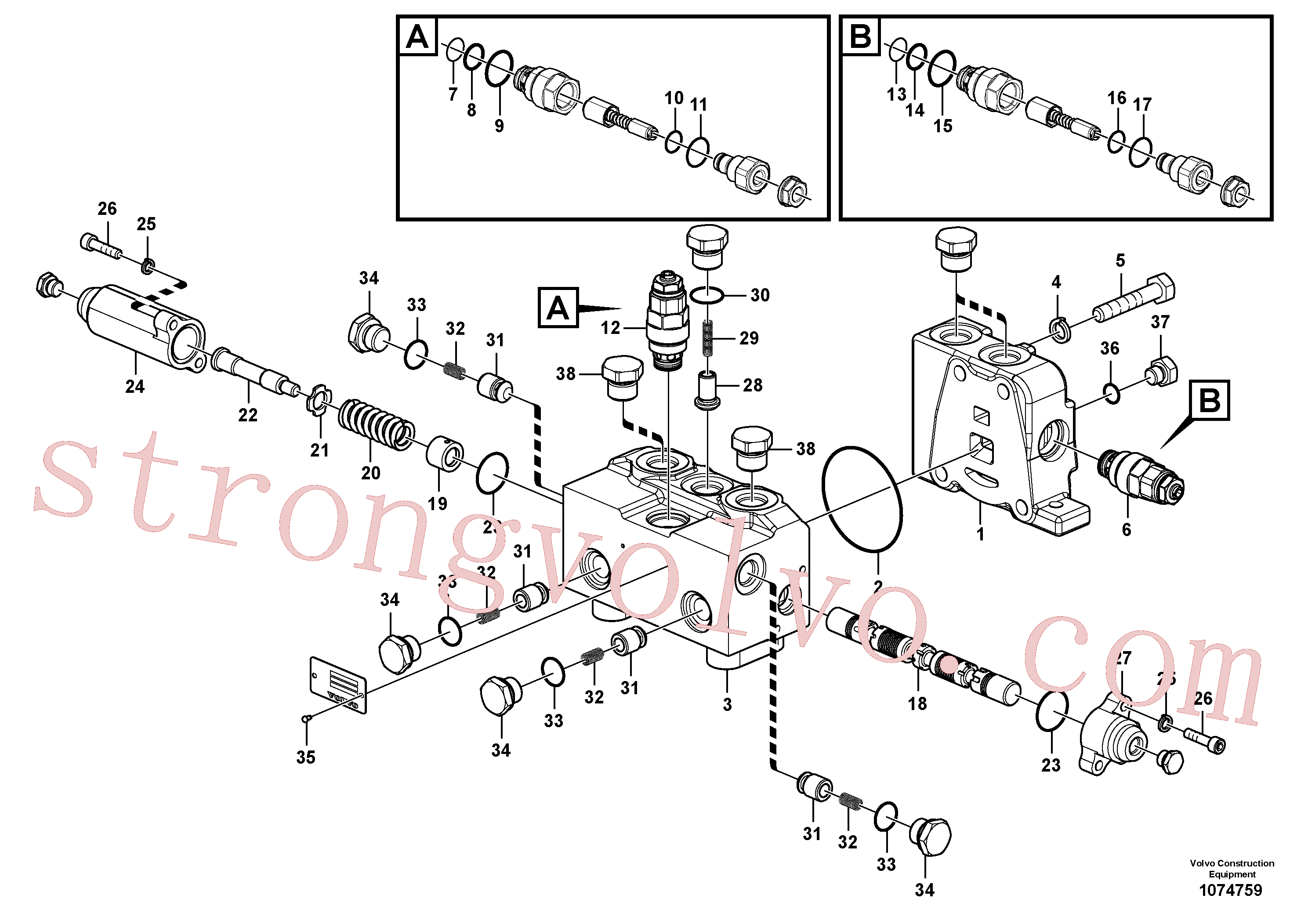 VOE14572302 Volvo(1074759 Montagem)