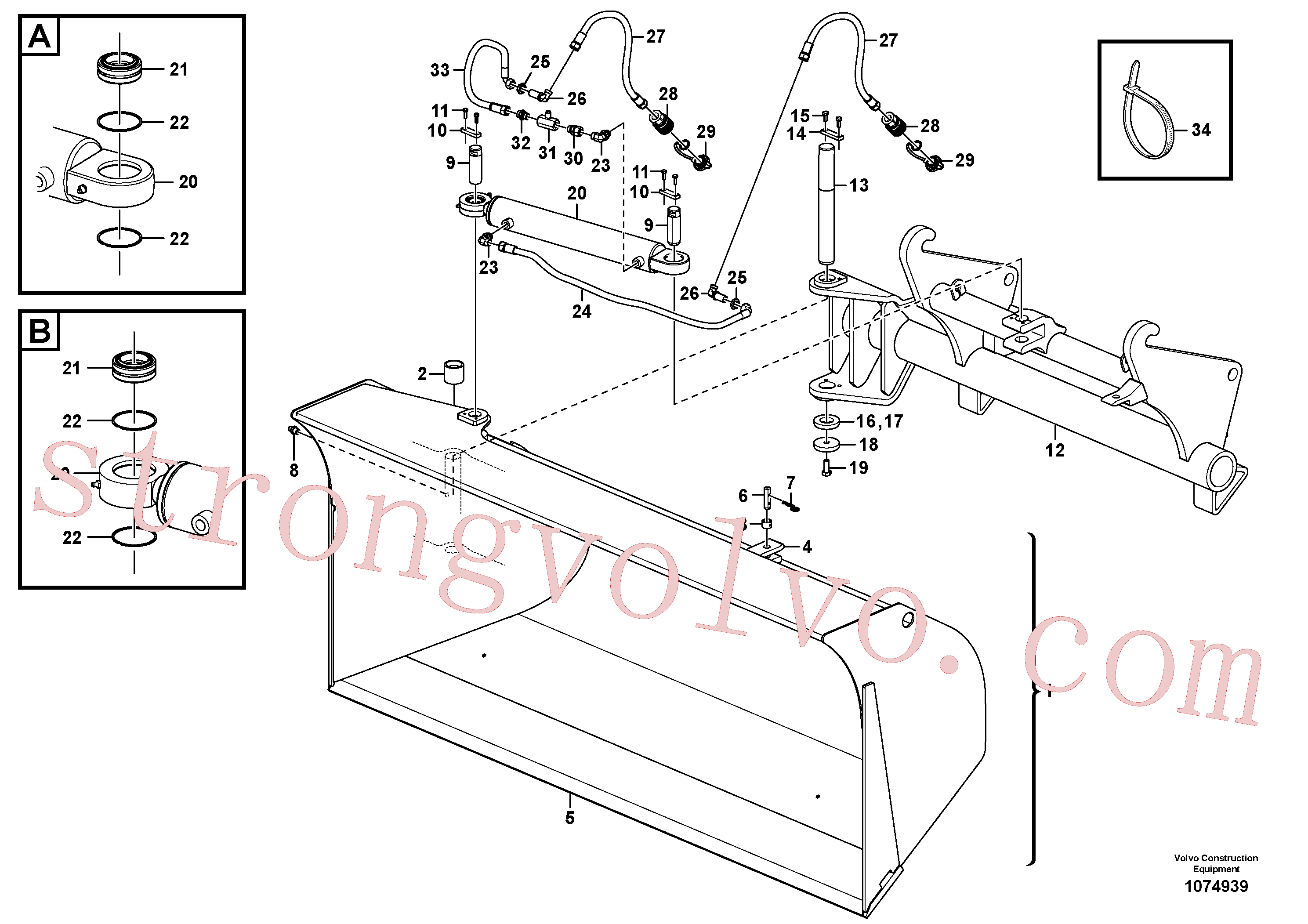 VOE11305040 Volvo(1074939 Montagem)
