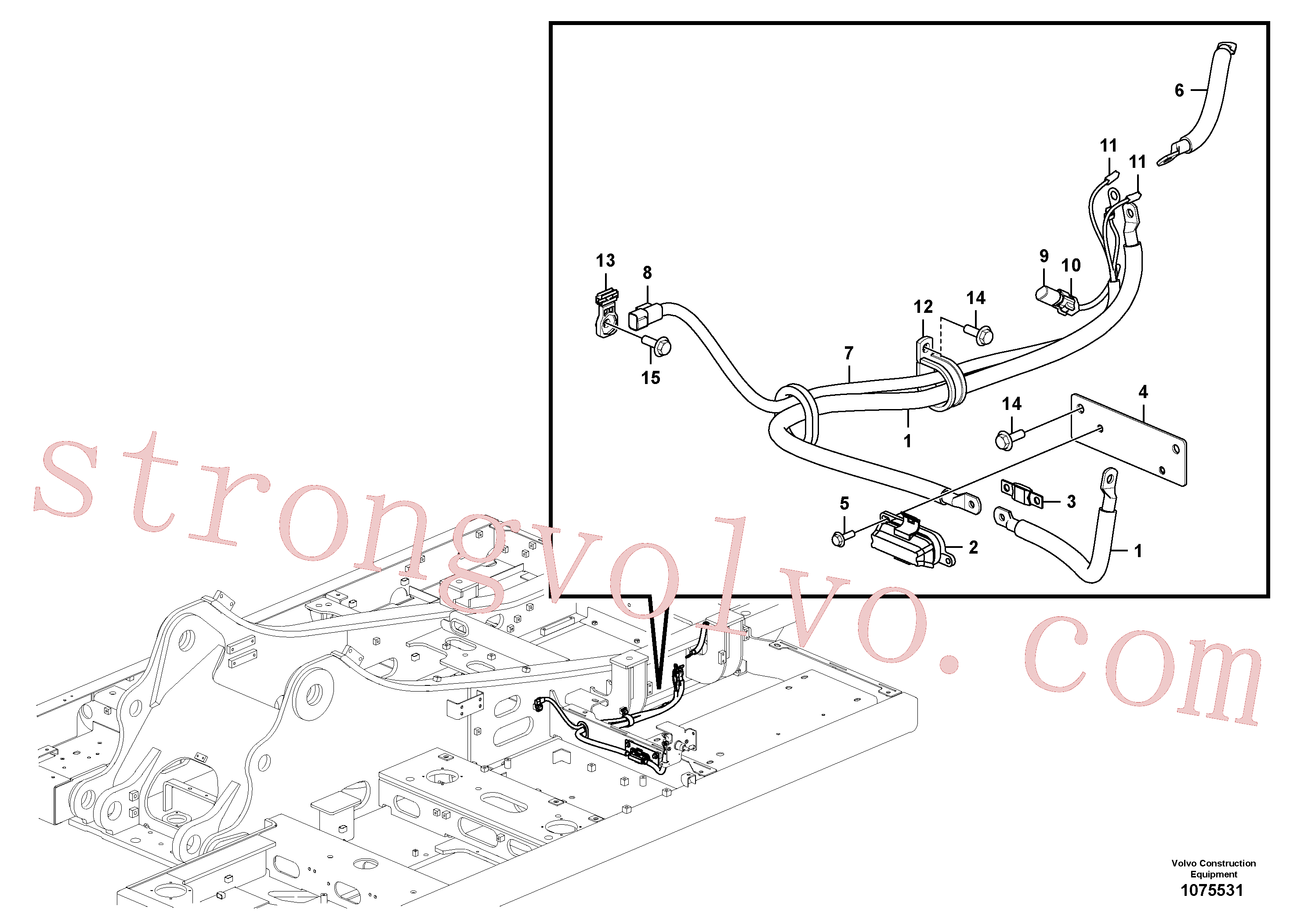 VOE14596476 Volvo(1075531 Montagem)