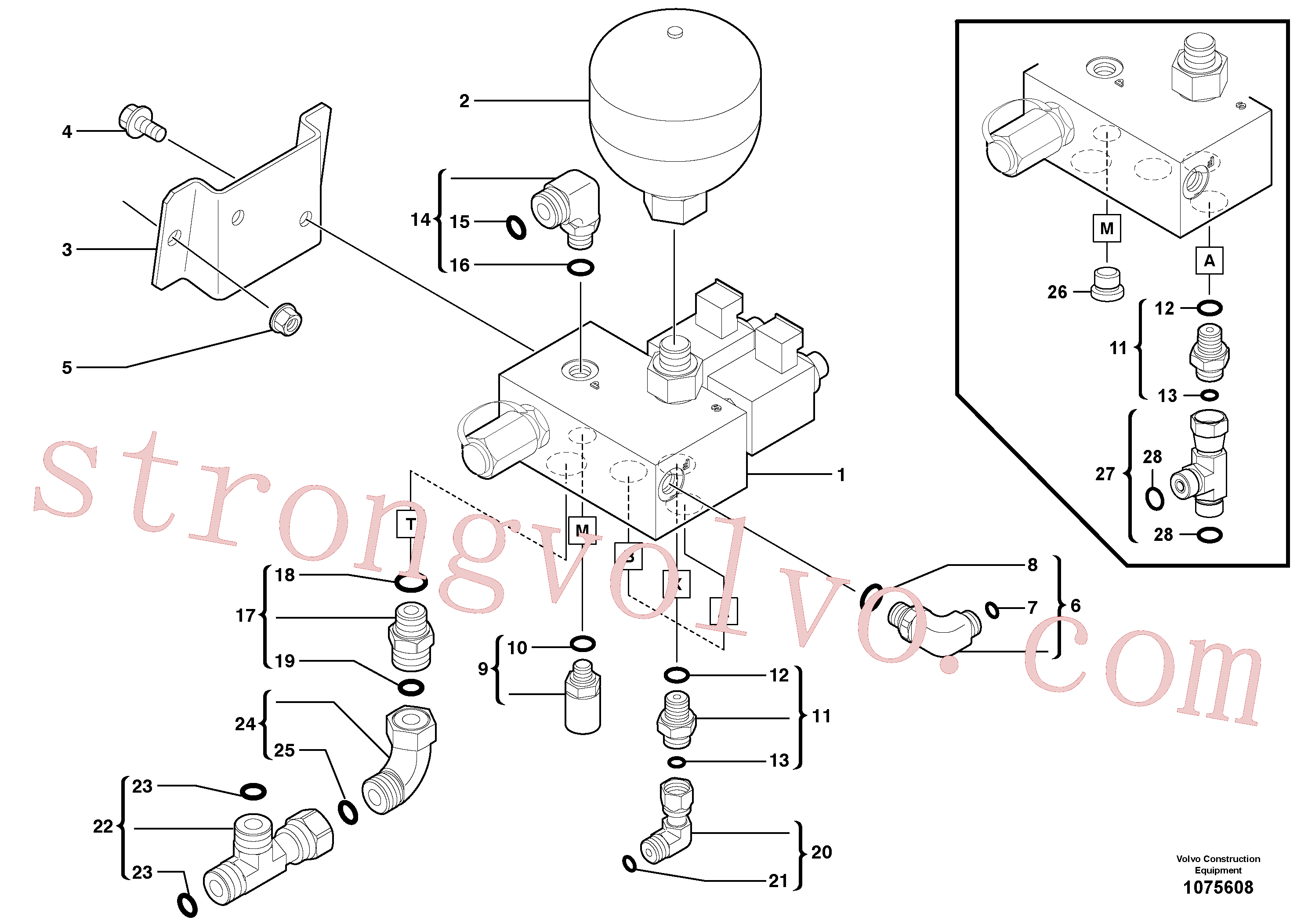 VOE11800385 Volvo(1075608 Montagem)
