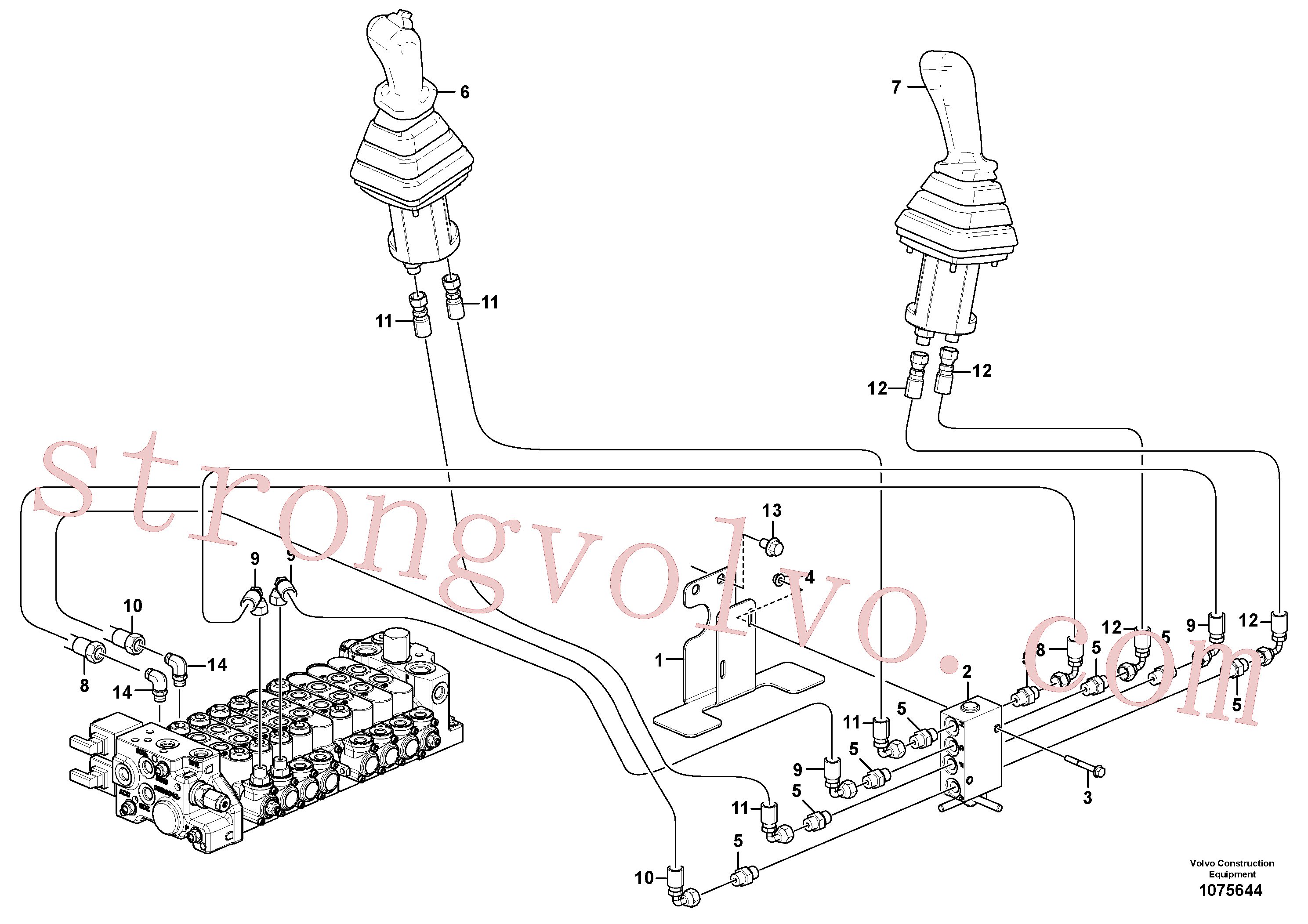 VOE937115 Volvo(1075644 Montagem)