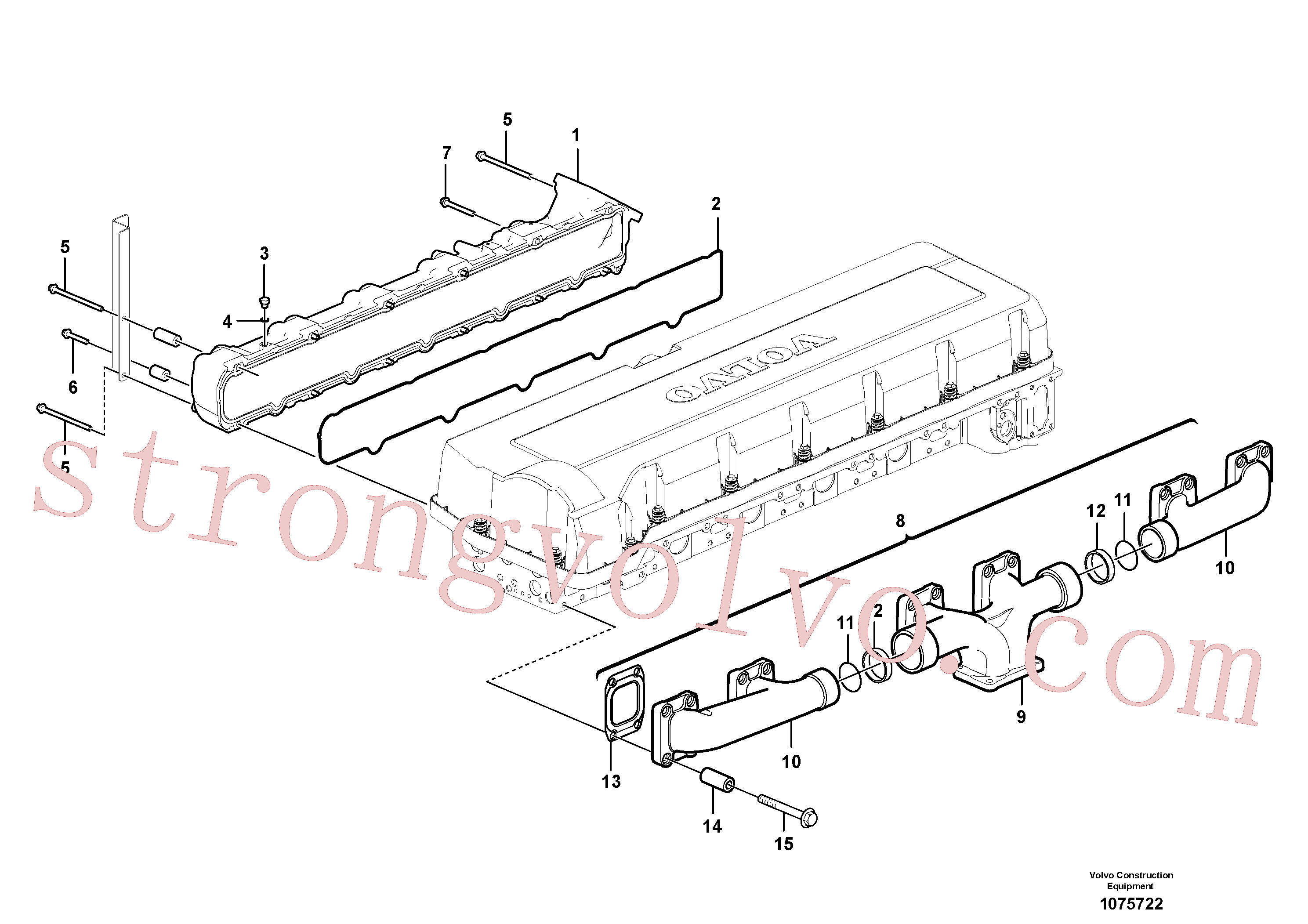 Volvo Acessórios para escavadeira VOE888774 Bujão Acessórios