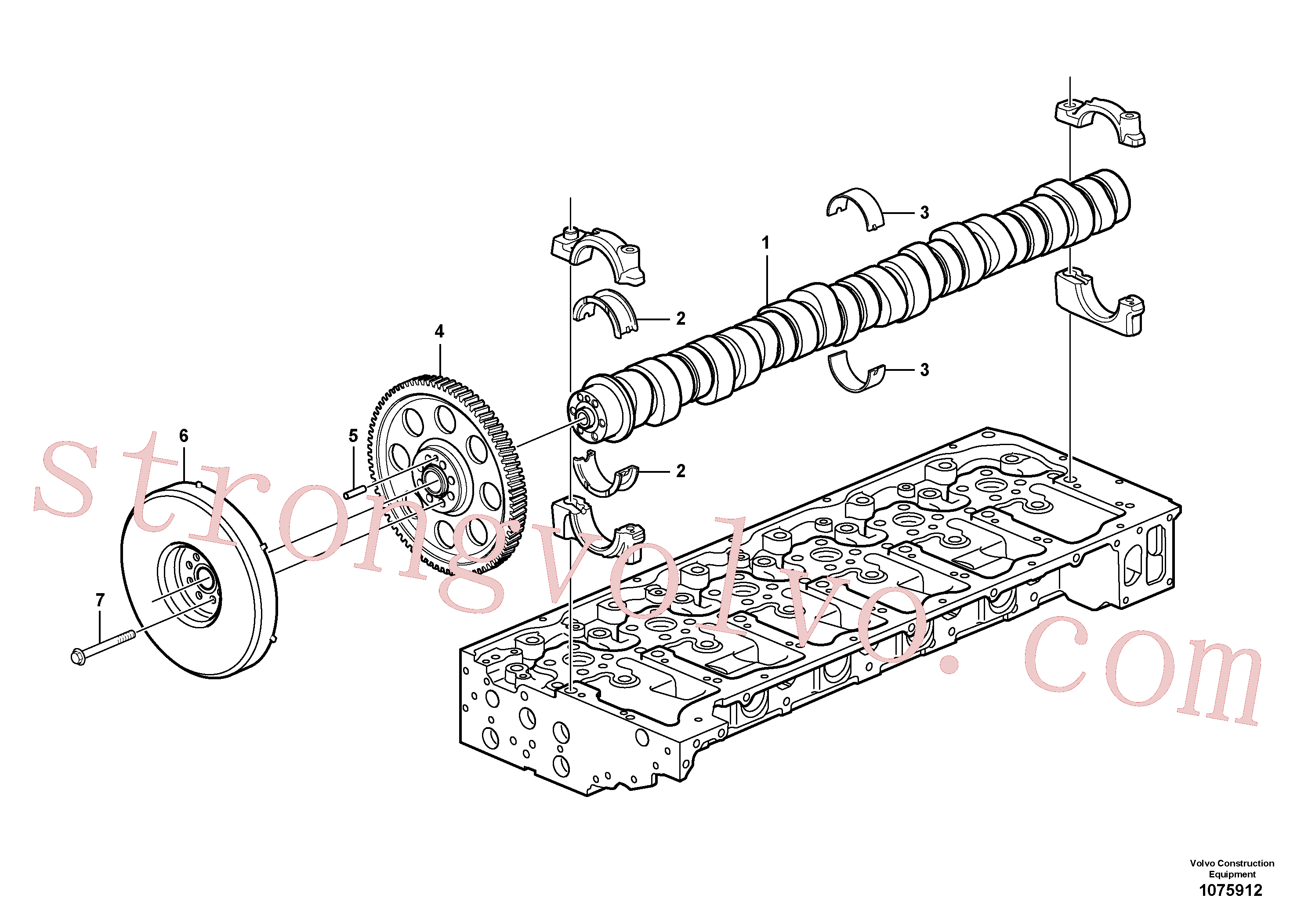 China Made VOE13949736 Anel-o Volvo Acessórios para escavadeira