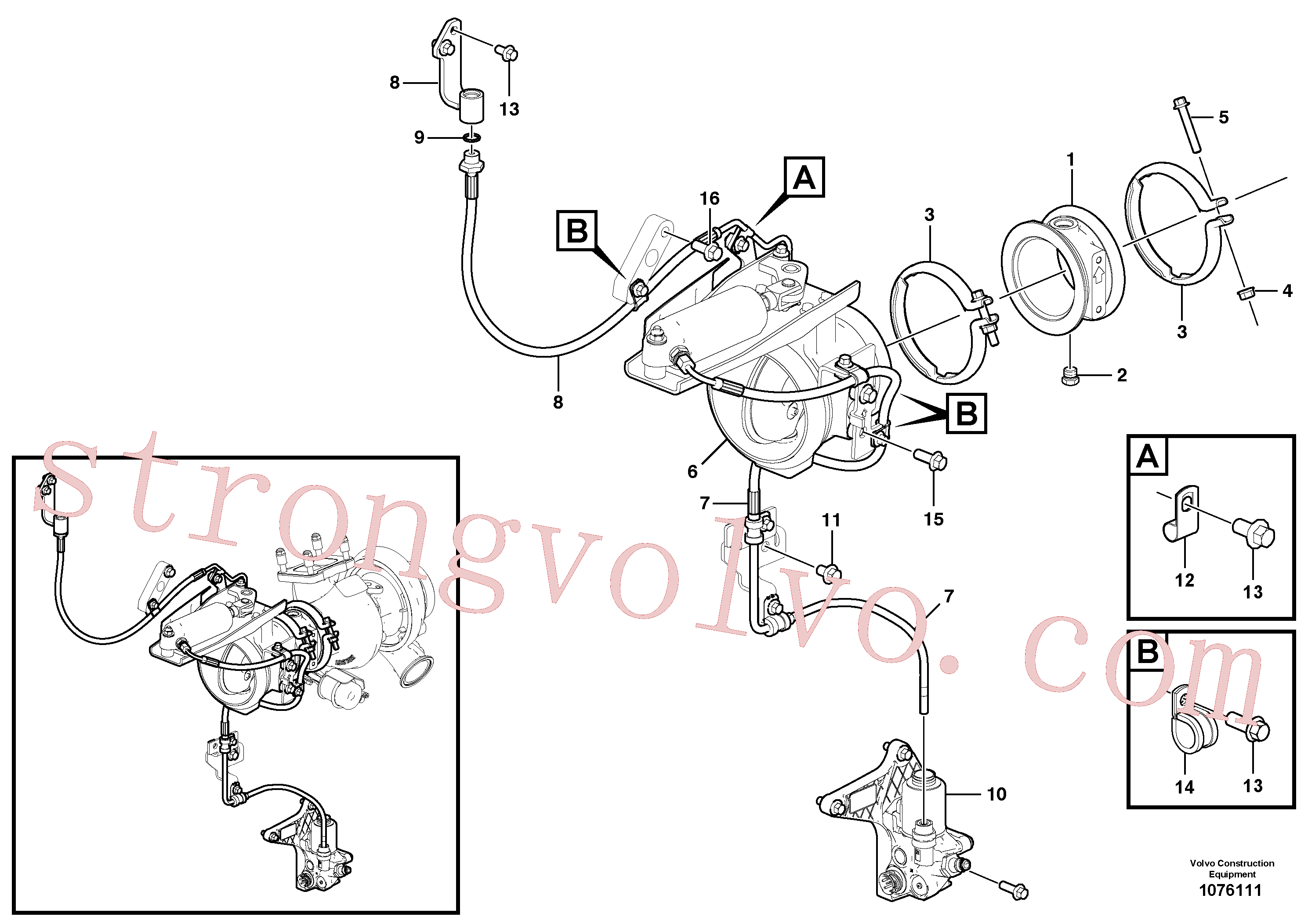VOE990861 Volvo Retardador(1076111 Montagem)