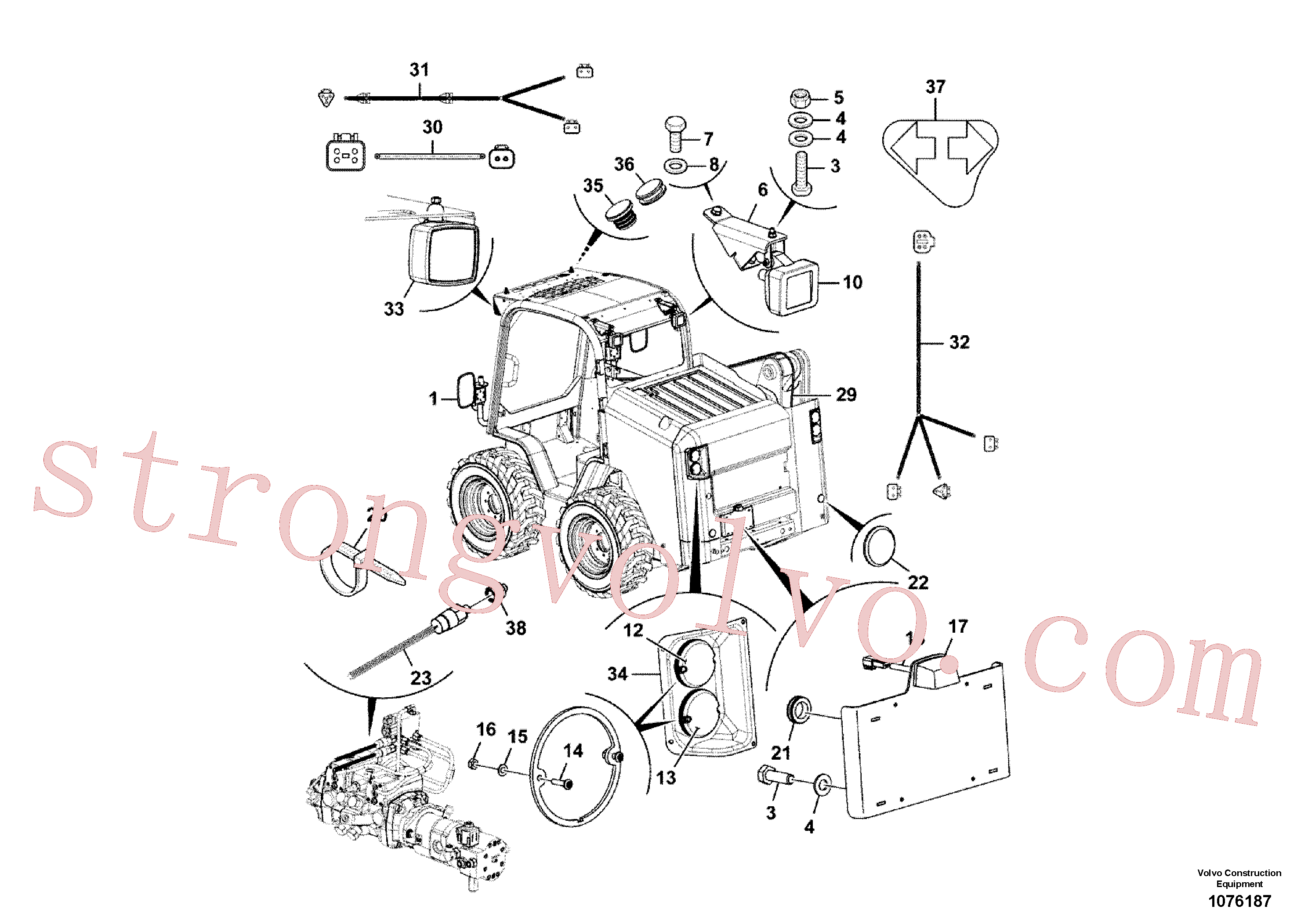 VOE16212137 Volvo(1076187 Montagem)