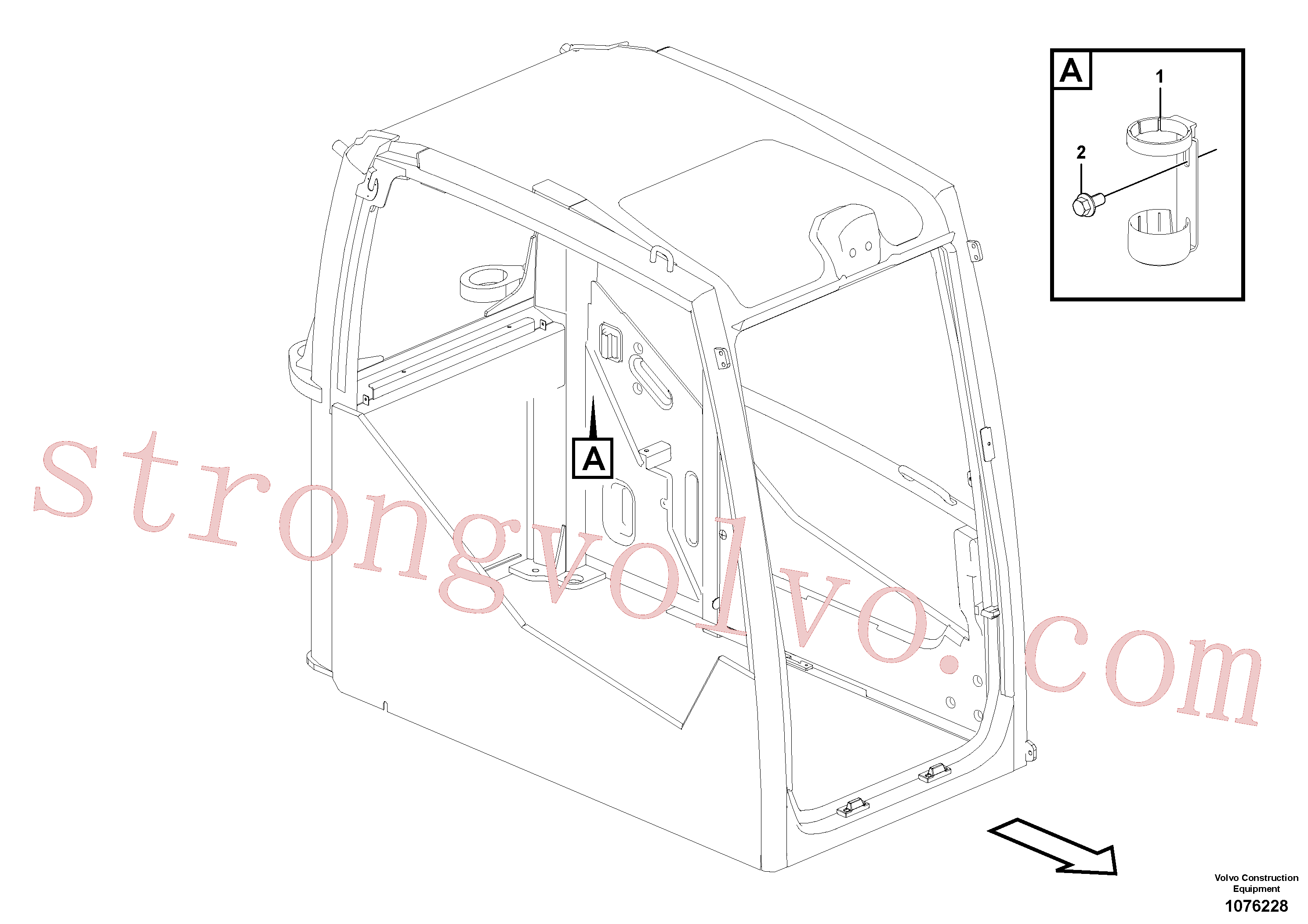 VOE14674905 Volvo Componentes internos(1076228 Montagem)