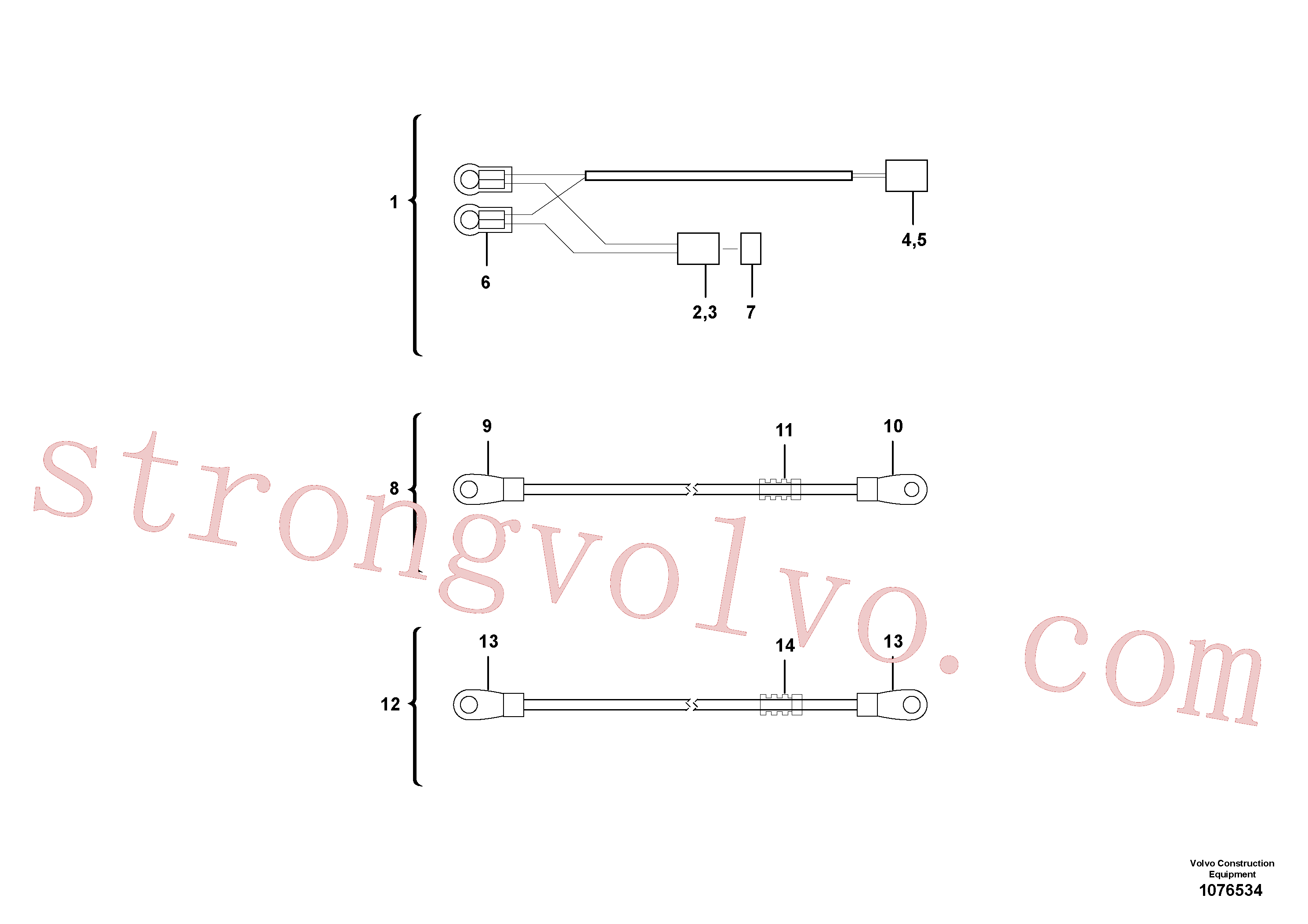 VOE11803693 Volvo(1076534 Montagem)