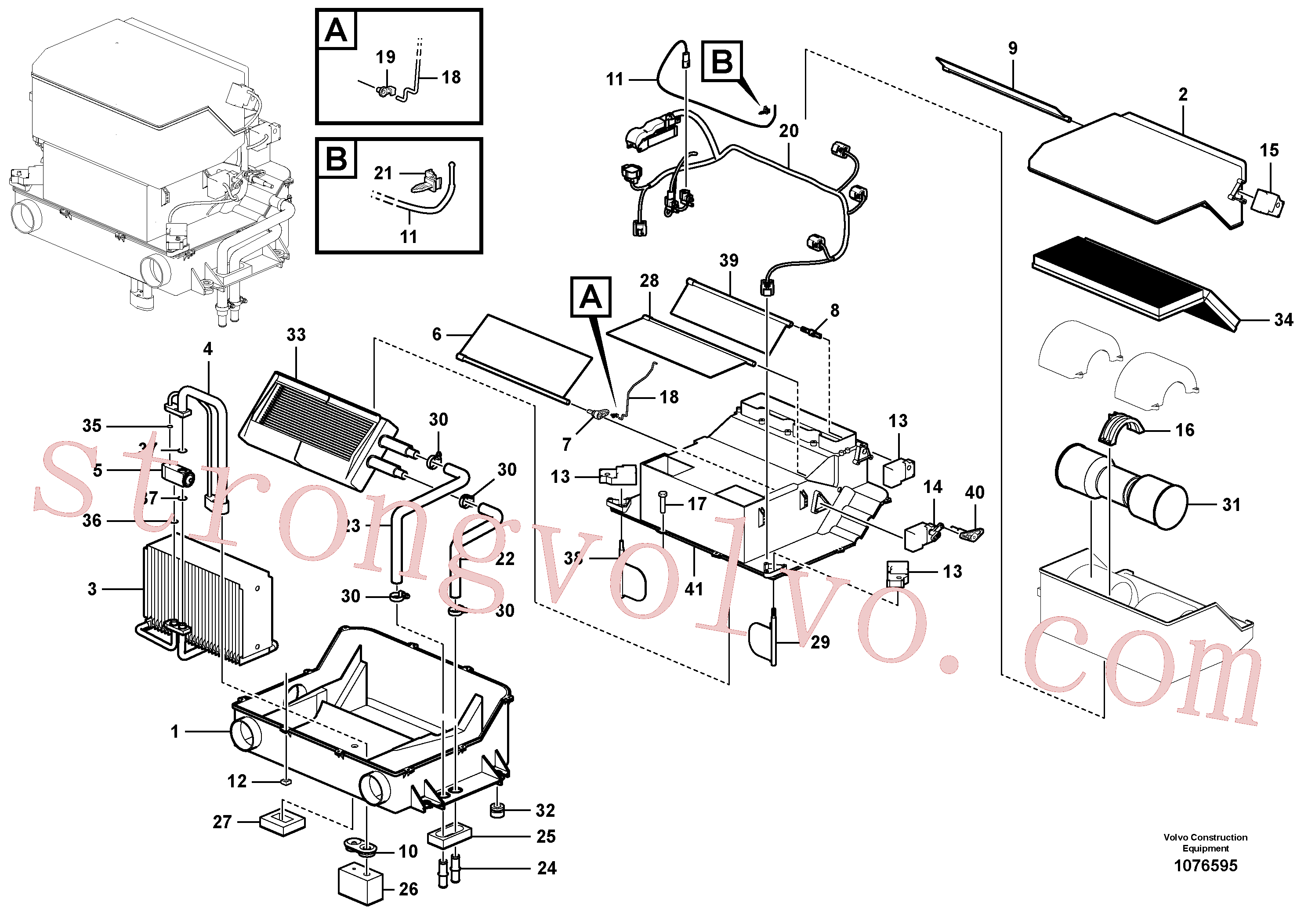 VOE14511415 Braçadeira Inscreva-se para Volvo Acessórios para escavadeira