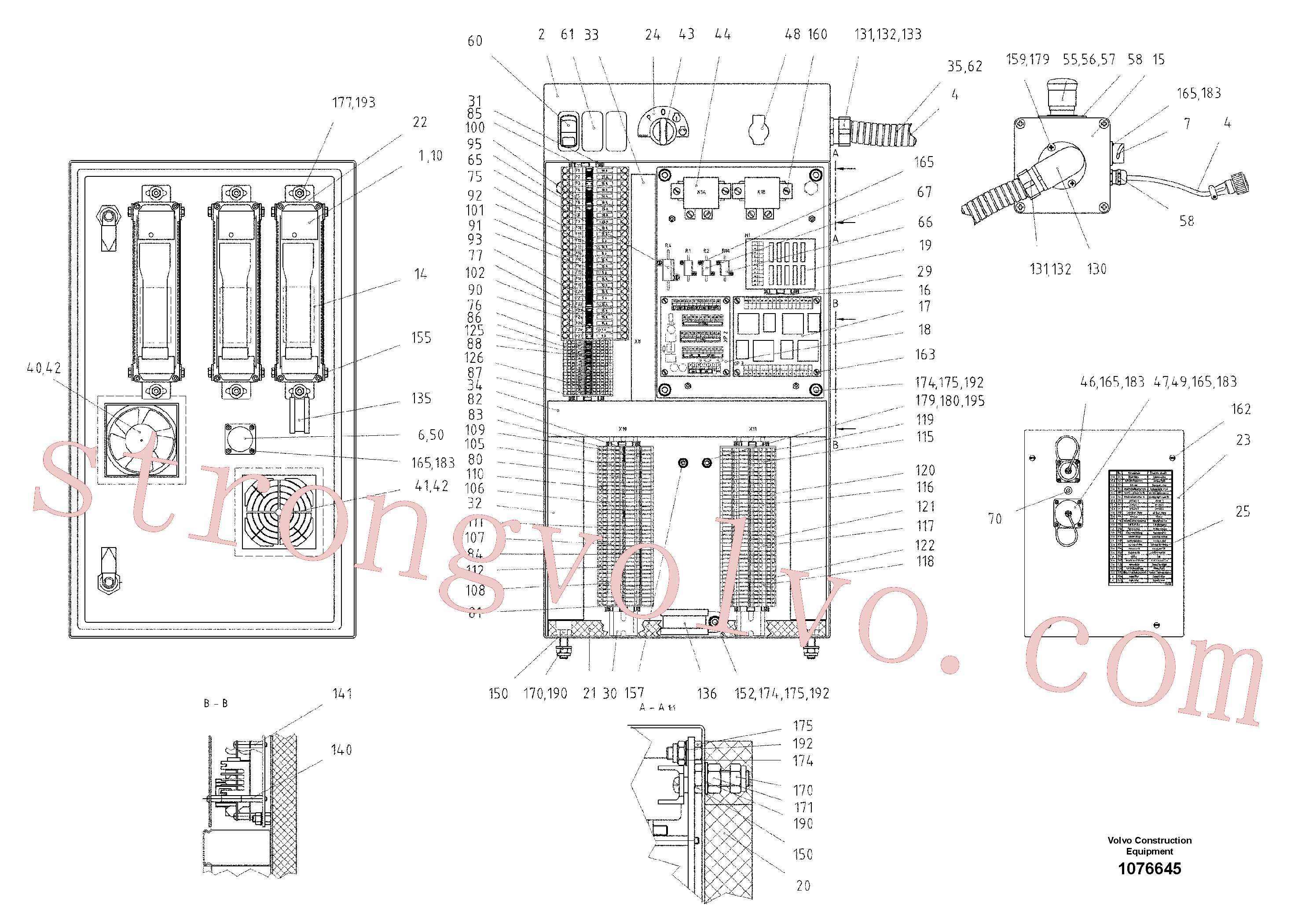 RM14082606 Volvo Distribuidor principal(1076645 Montagem)