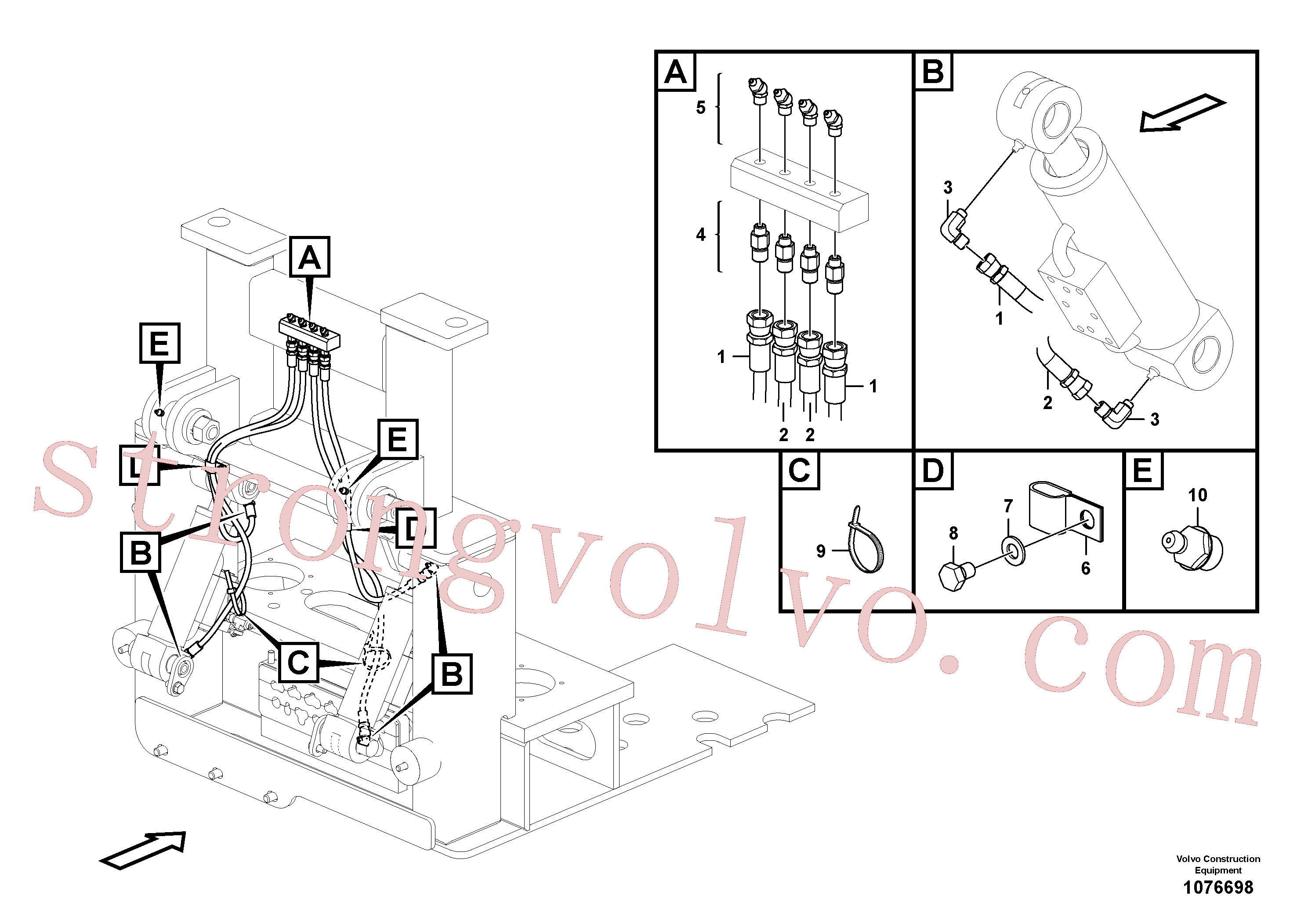 SA9482-02114 Volvo(1076698 Montagem)