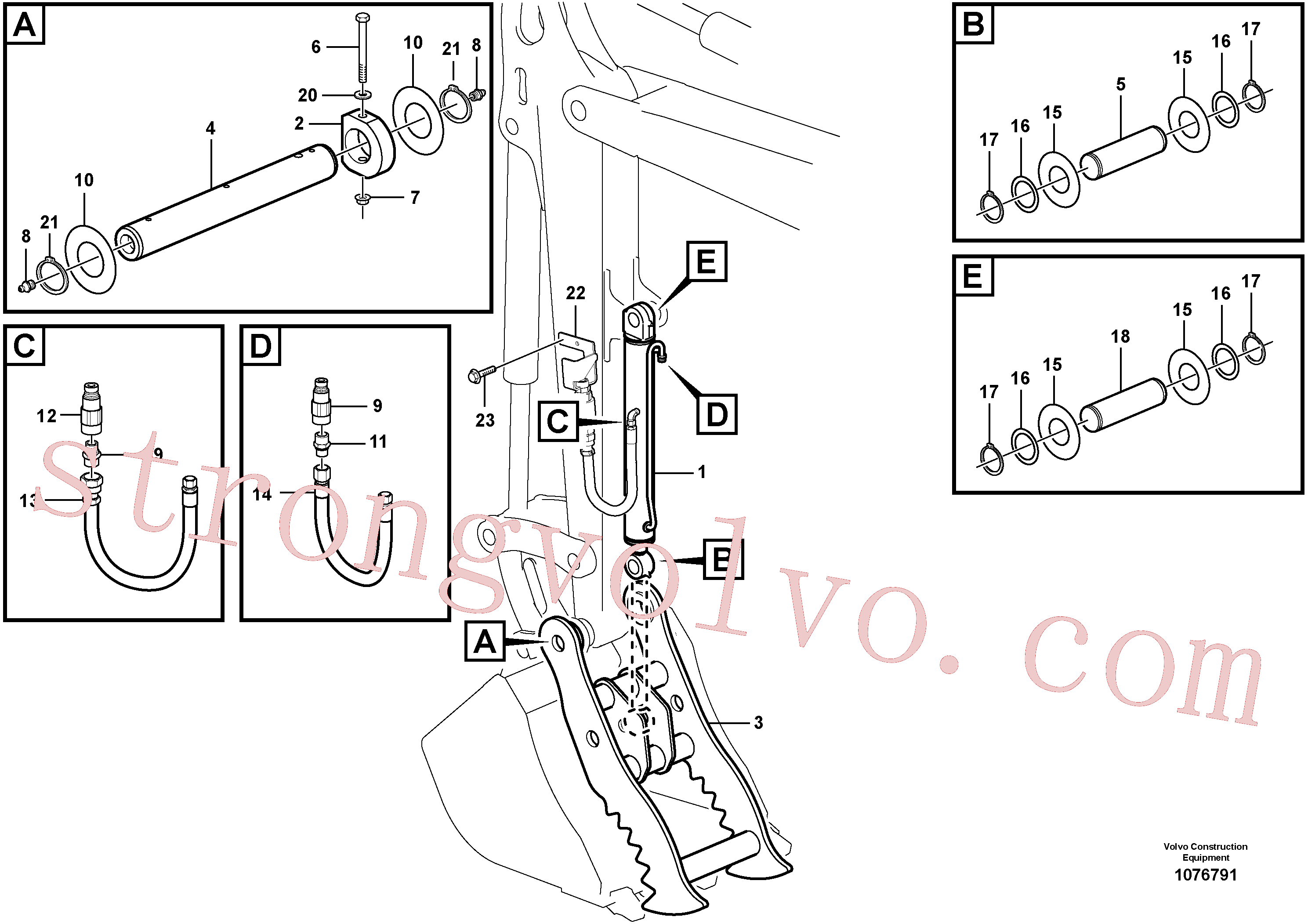 VOE11809027 Volvo(1076791 Montagem)