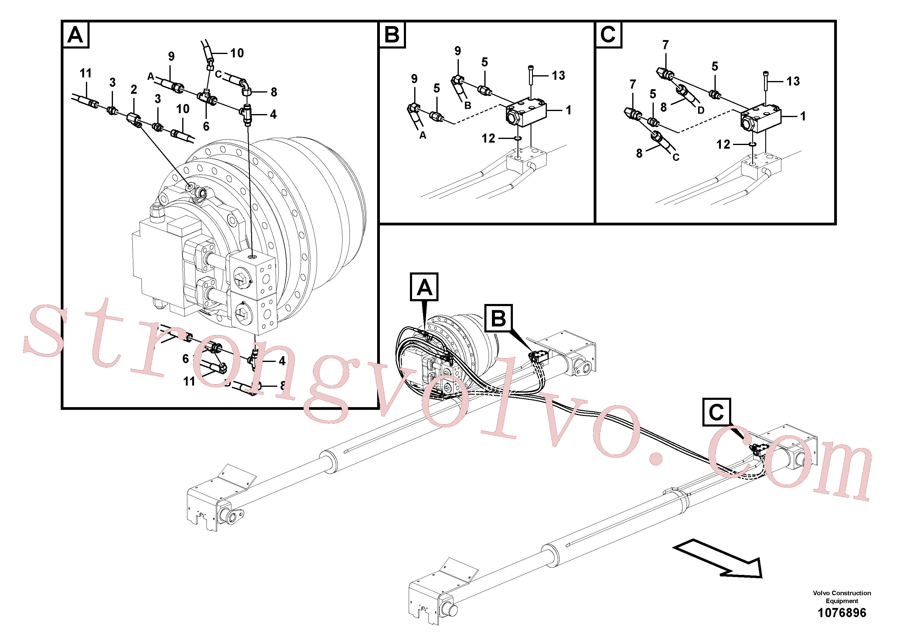 VOE15131089 Volvo(1076896 Montagem)