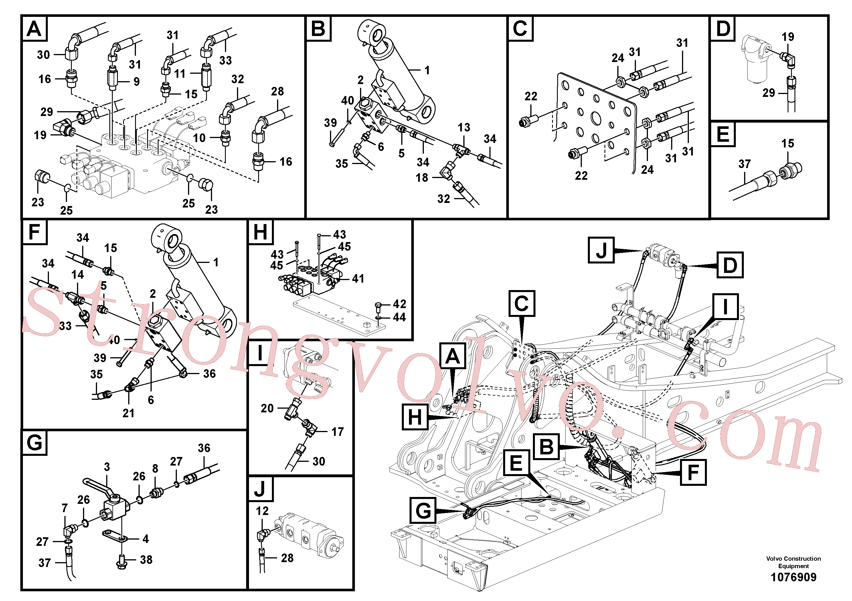 VOE937182 Volvo(1076909 Montagem)