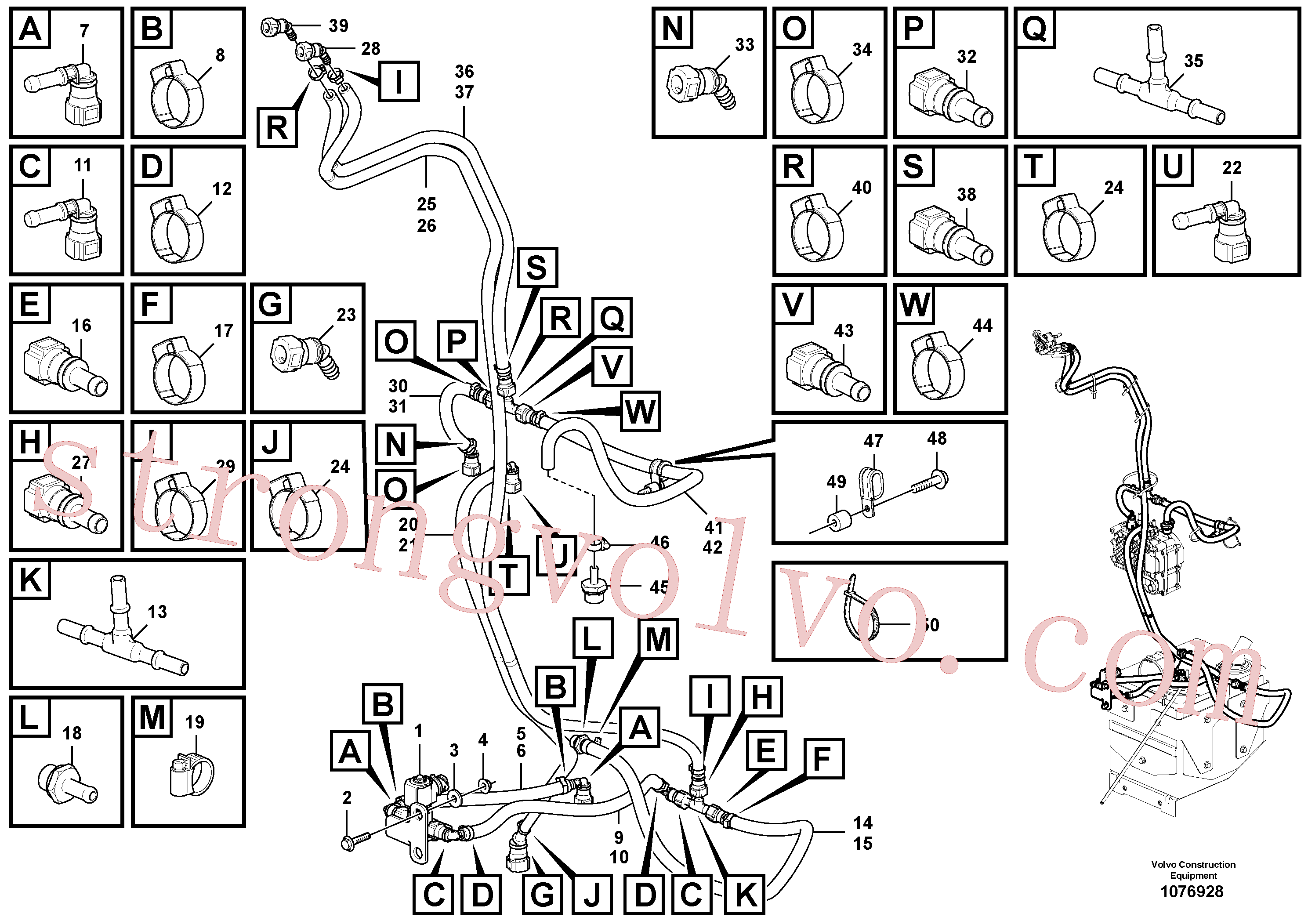 VOE60113083 Volvo(1076928 Montagem)