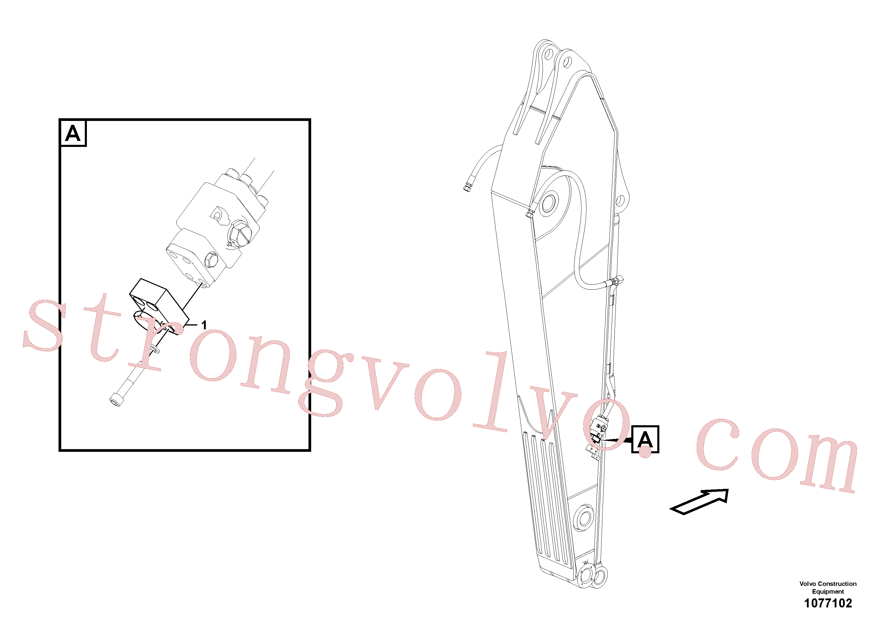 Volvo VOE14660671 Bloco Volvo Acessórios para escavadeira