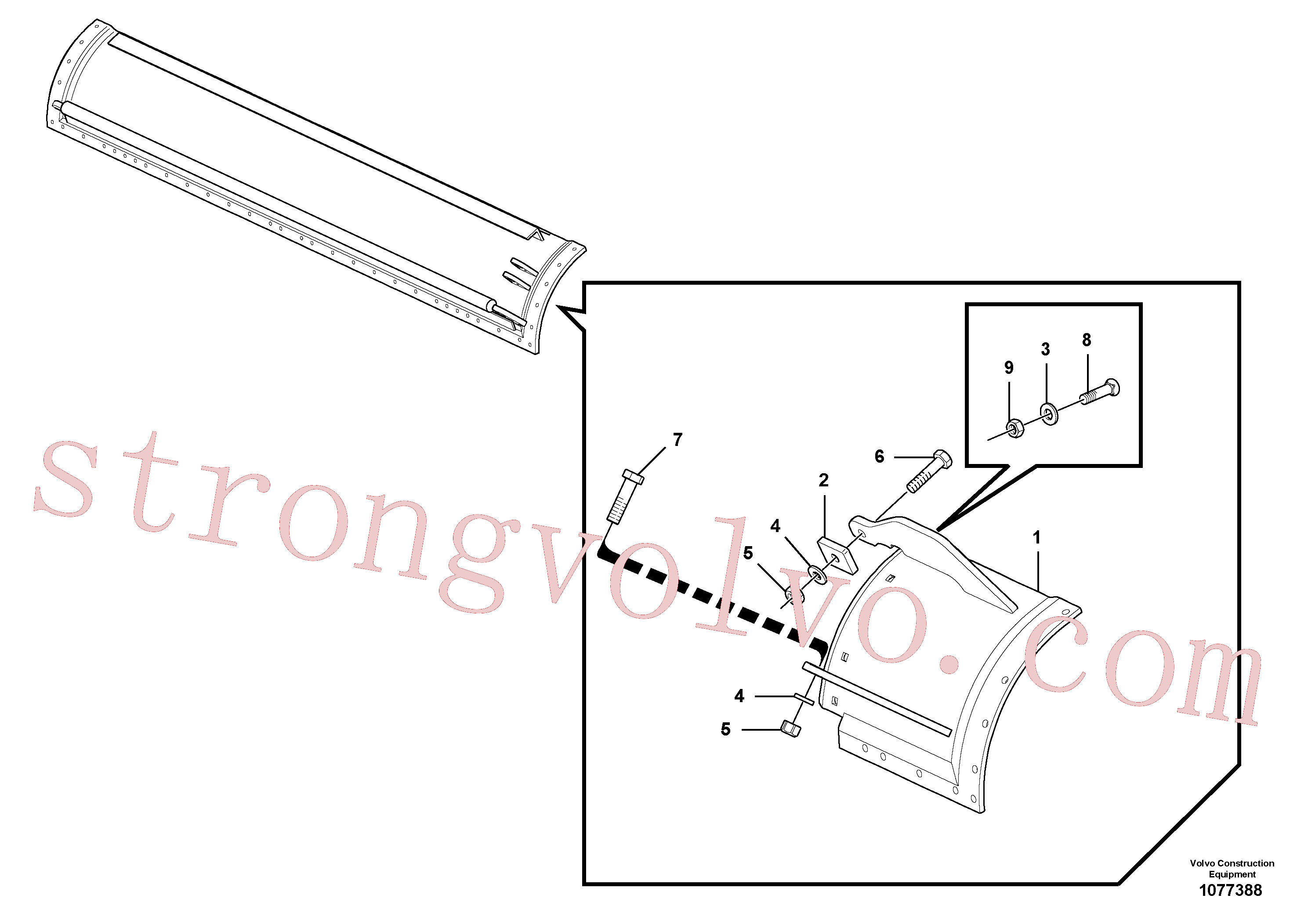 VOE983340 Volvo Aivecas(1077388 Montagem)