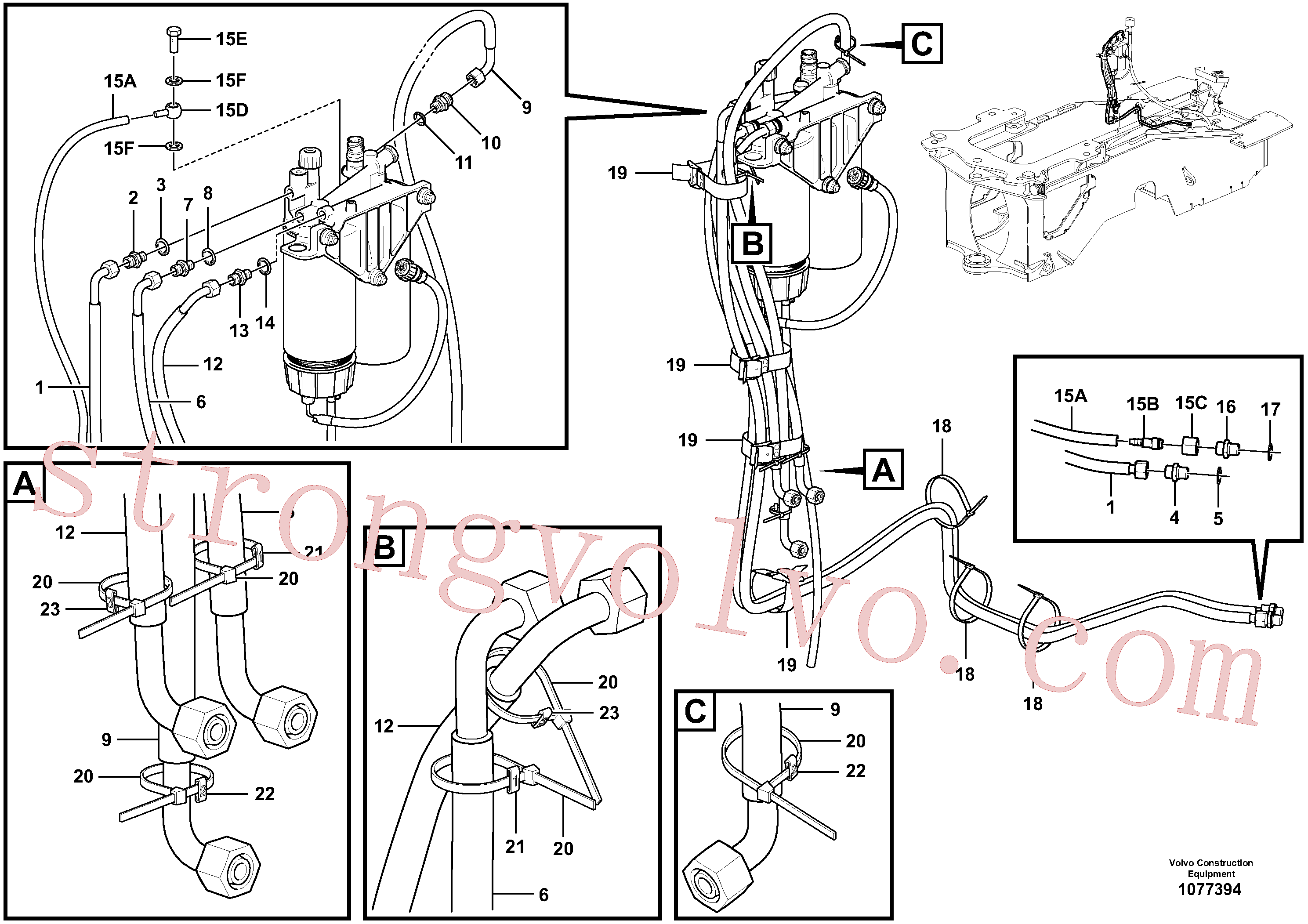 VOE978880 Volvo(1077394 Montagem)