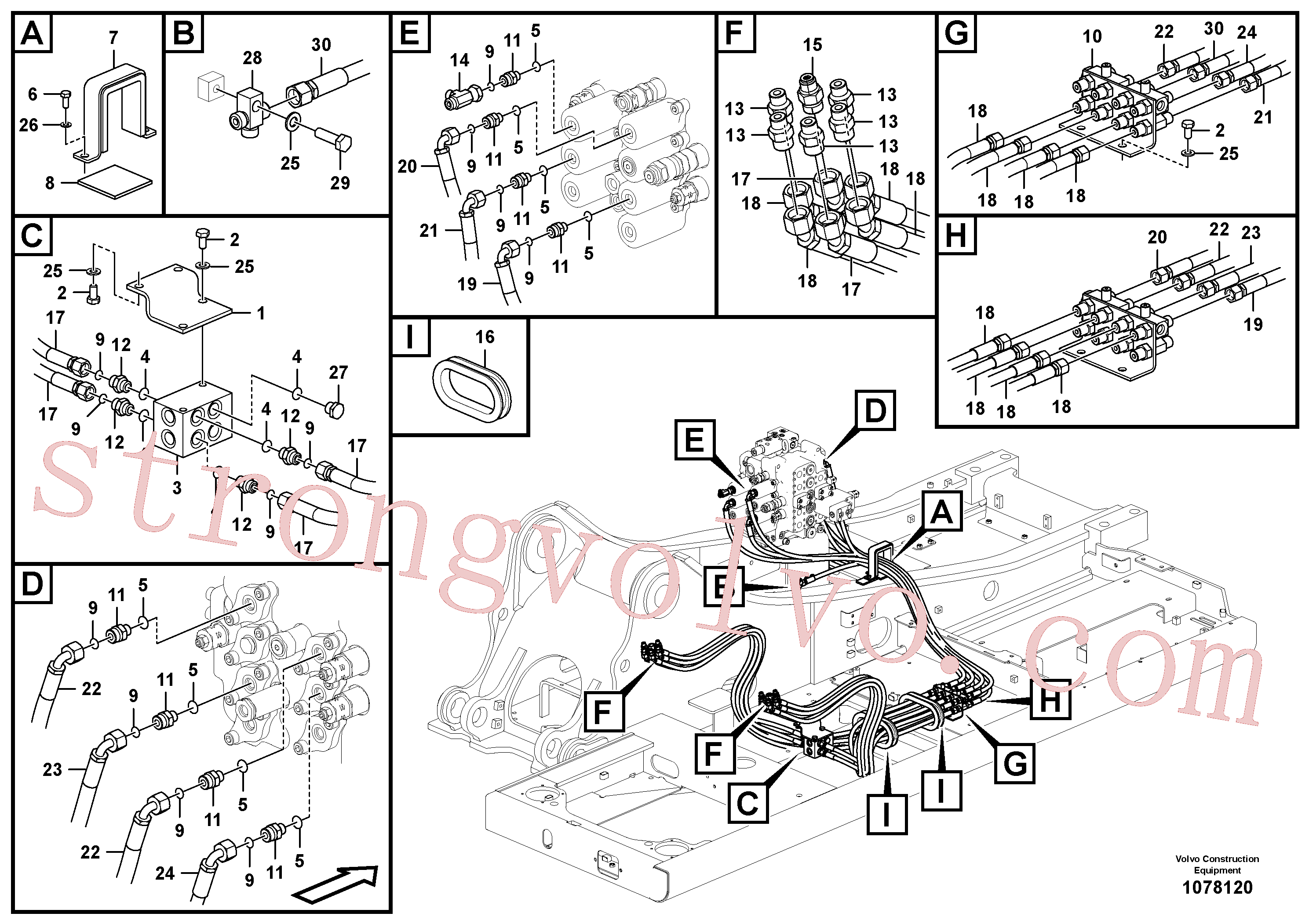 VOE14684403 Volvo Servo-sistema, válvula de comando à distância(1078120 Montagem)