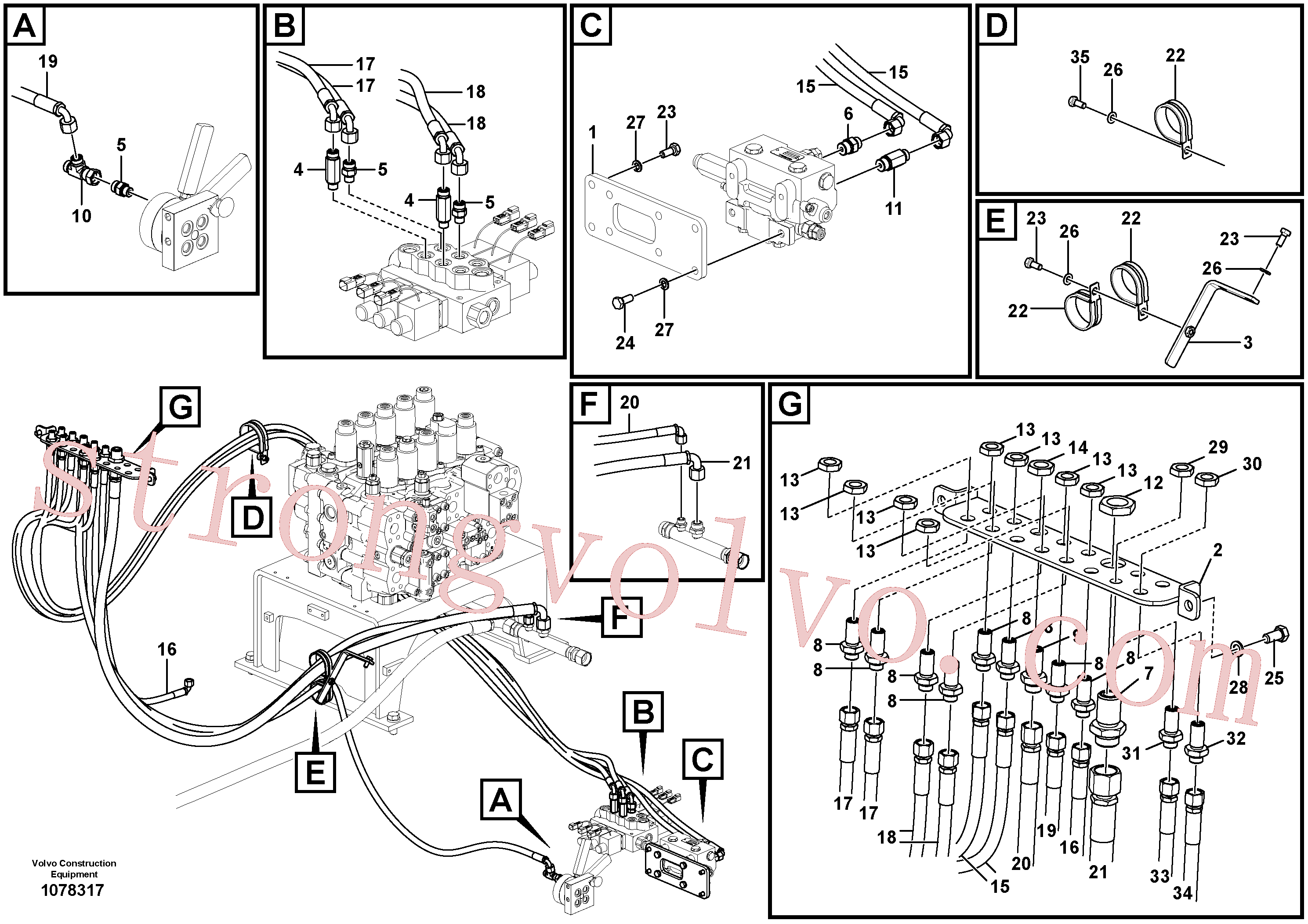 VOE991625 Volvo(1078317 Montagem)