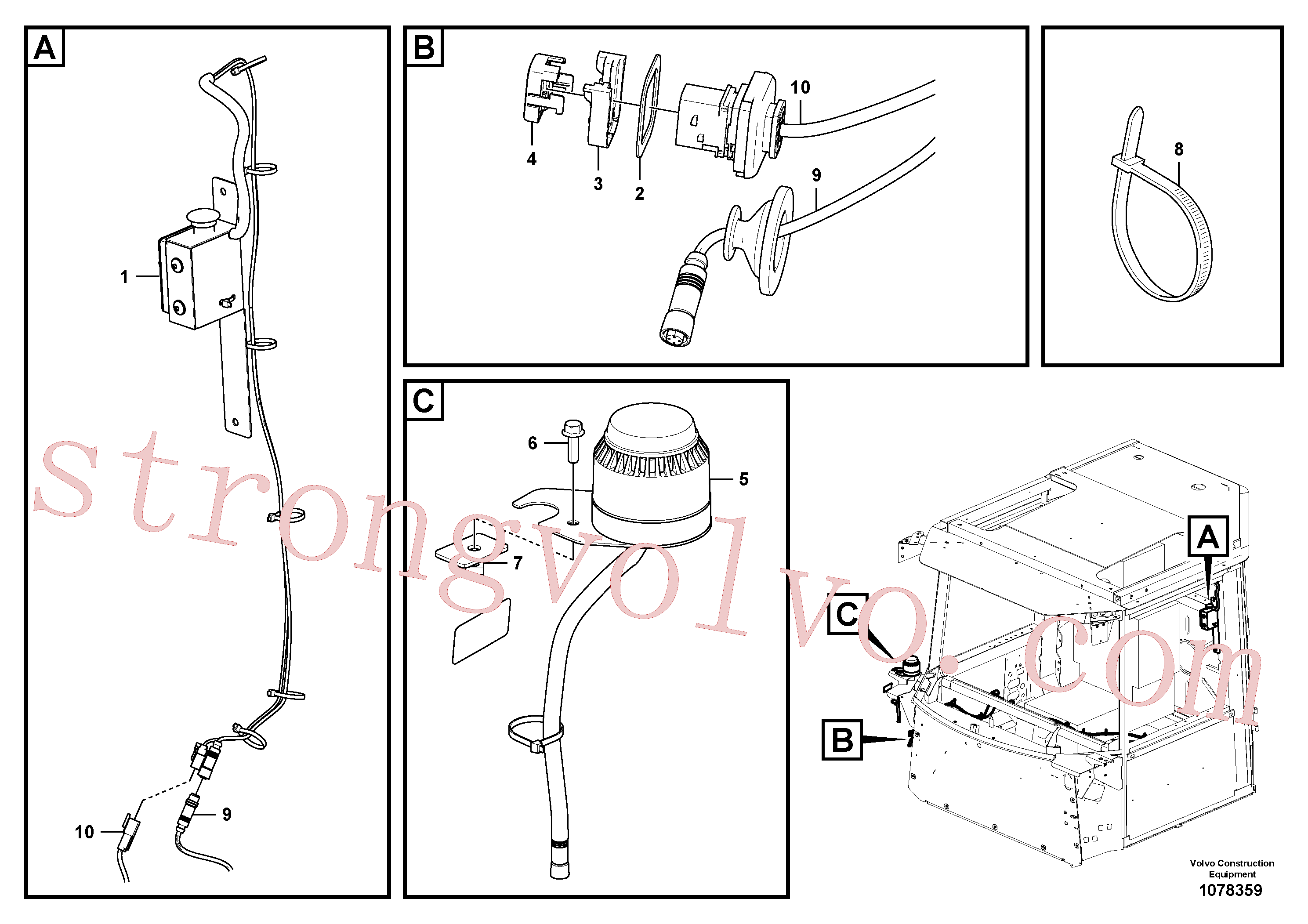 VOE20367826 Volvo(1078359 Montagem)
