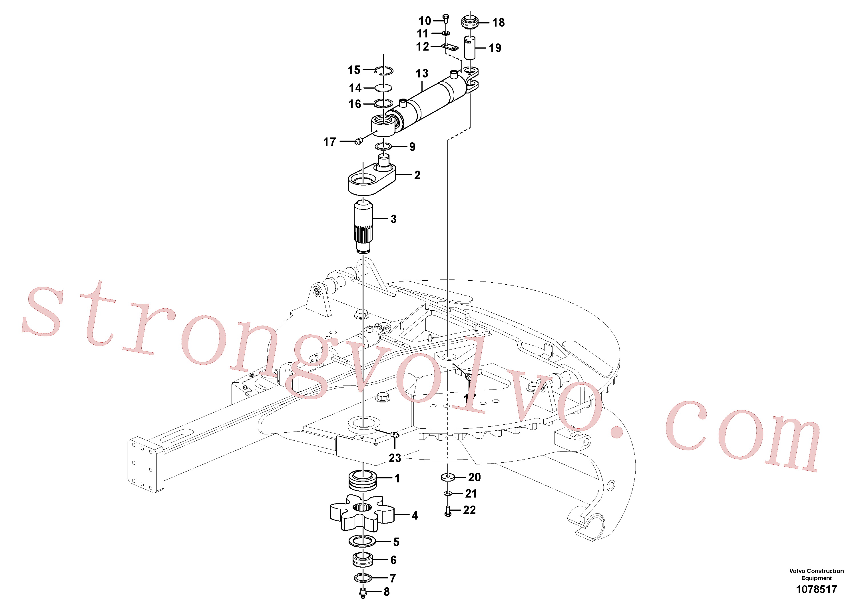 VOE4780963 Volvo Volta circular - dianteira(1078517 Montagem)