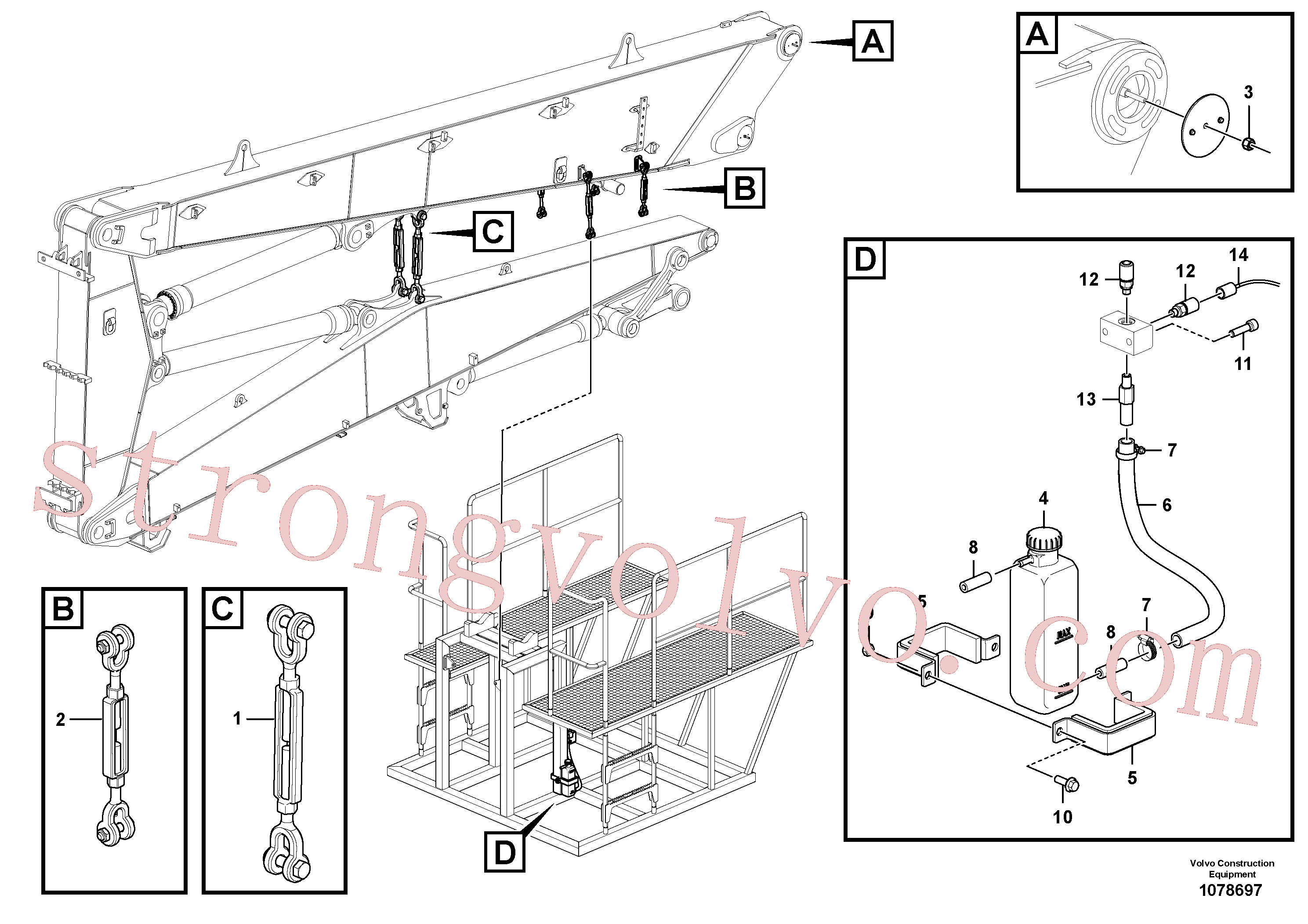 VOE14615371 Volvo(1078697 Montagem)