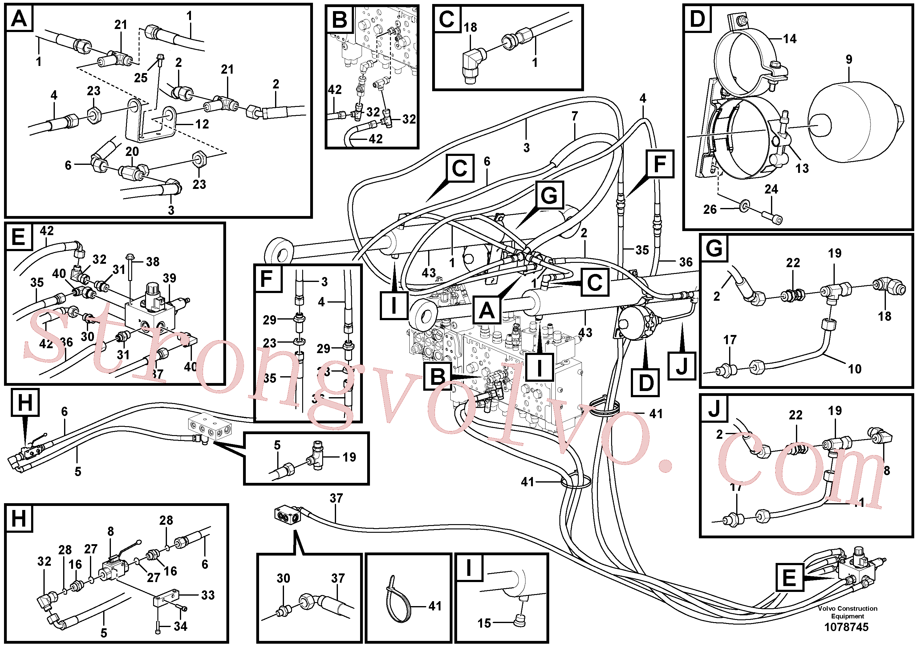VOE15013361 Volvo(1078745 Montagem)