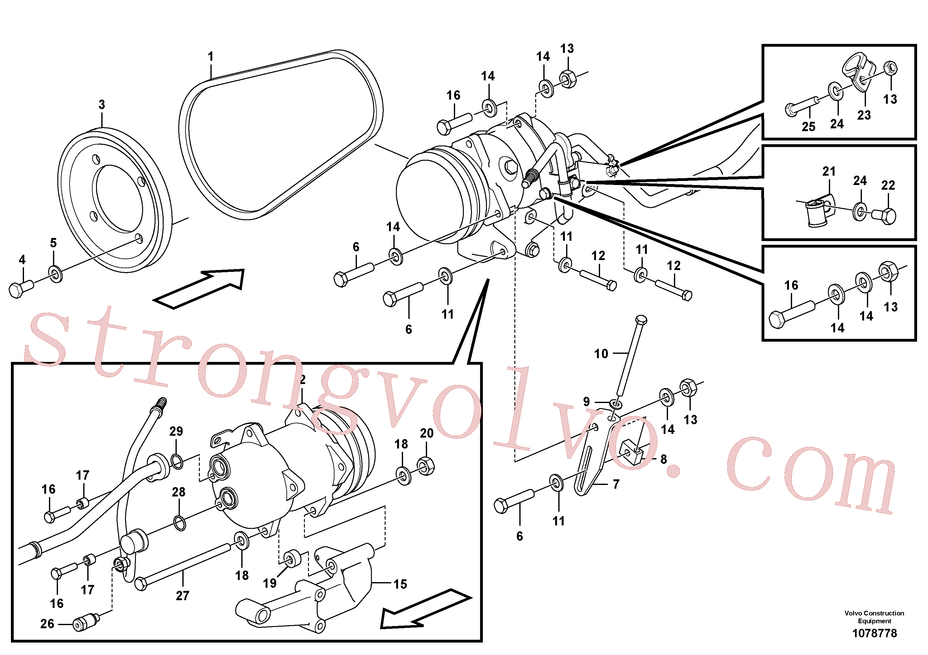 VOE983261 Volvo(1078778 Montagem)