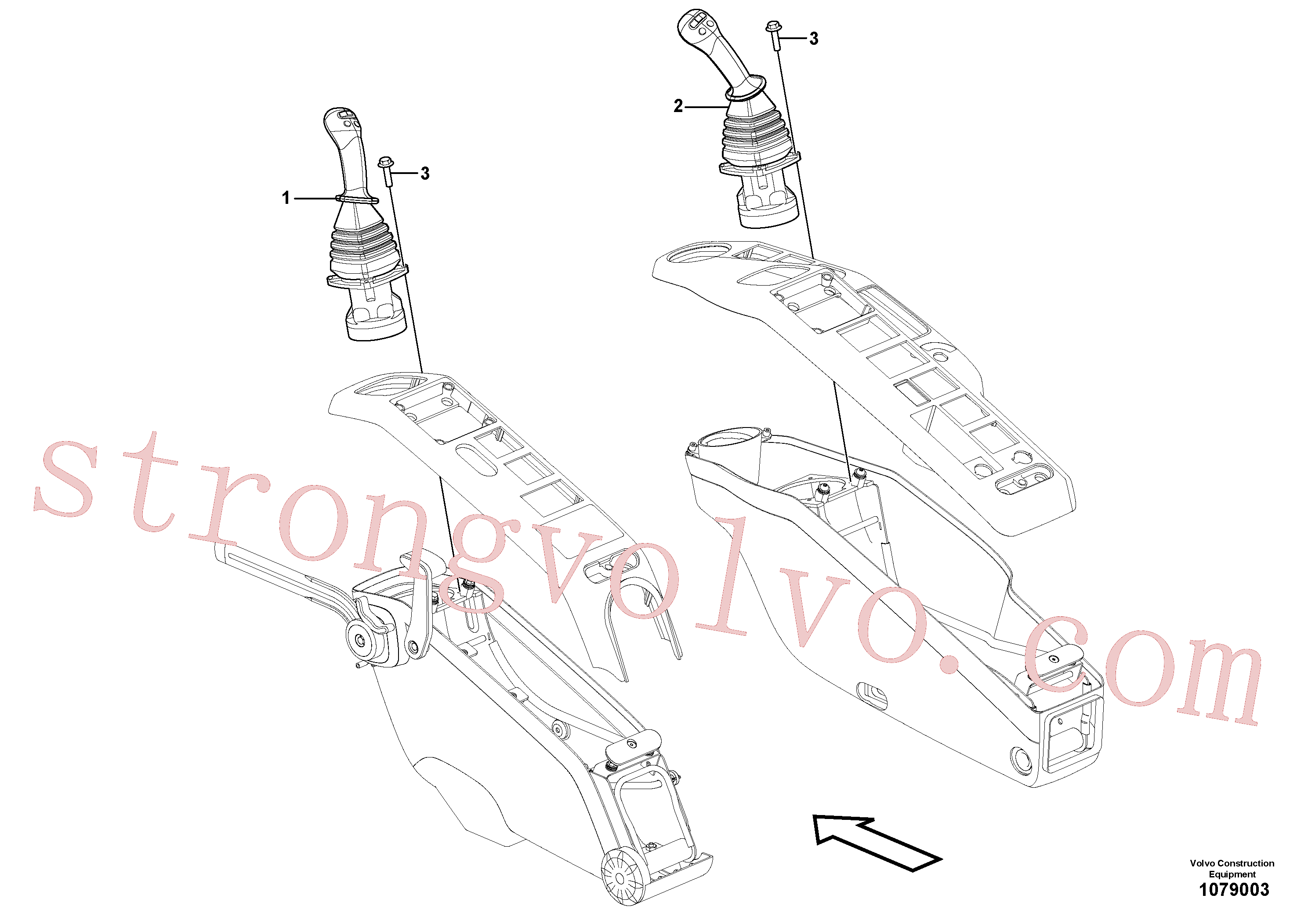 VOE984726 Volvo Servo-sistema, válvula de comando à distância(1079003 Montagem)