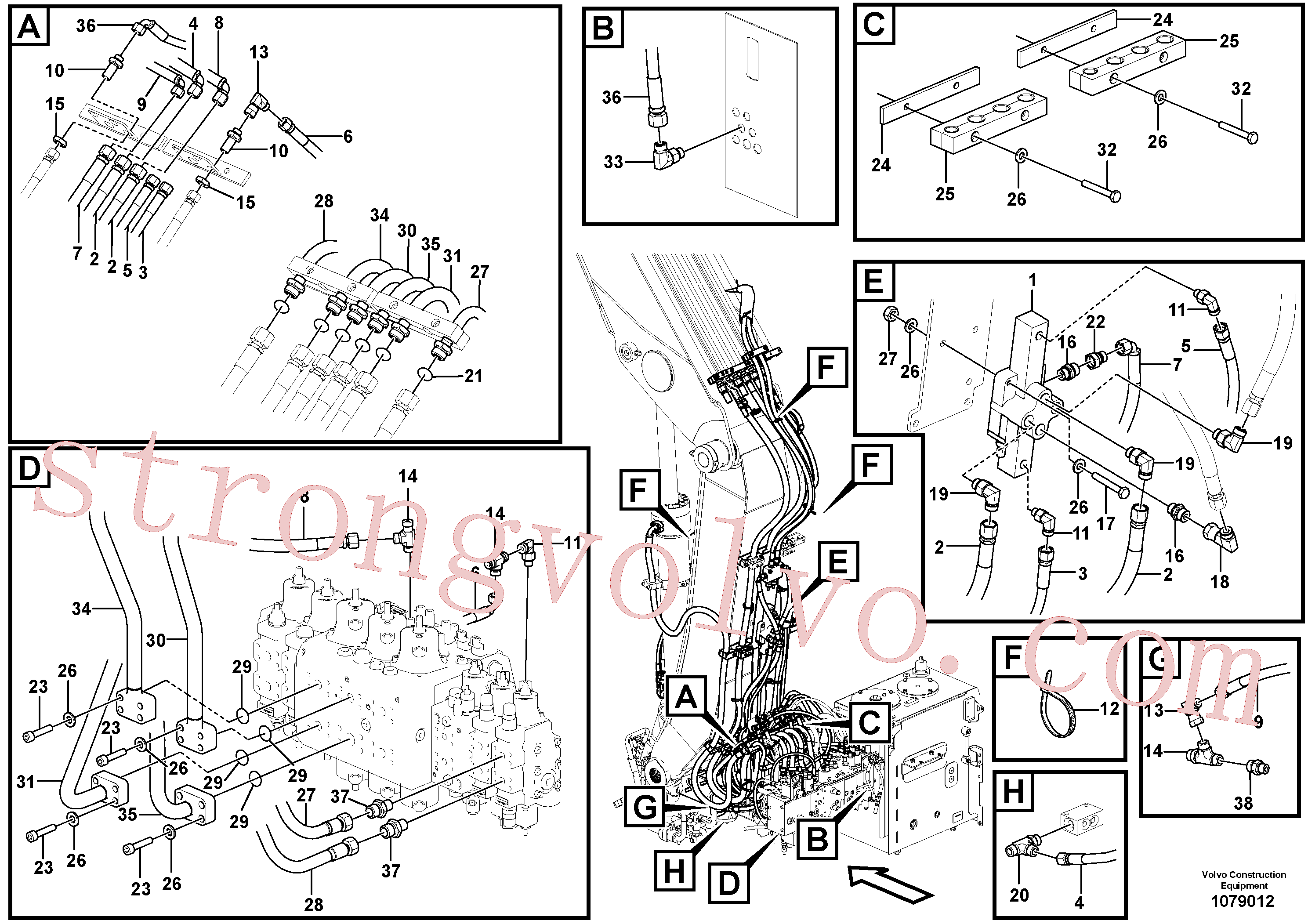 VOE15100330 Volvo(1079012 Montagem)