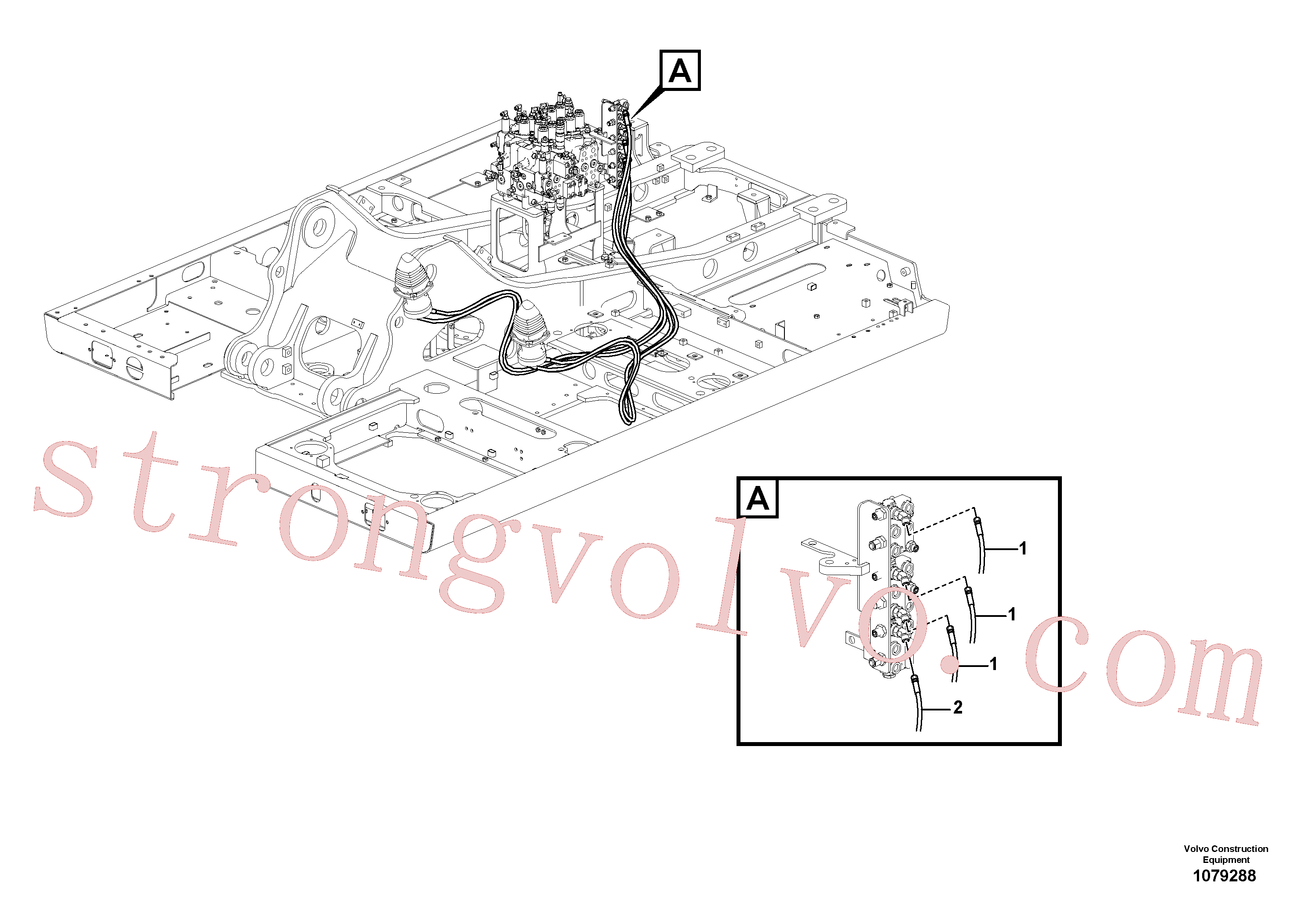 Volvo Montagem VOE938166 Pilot Acessórios
