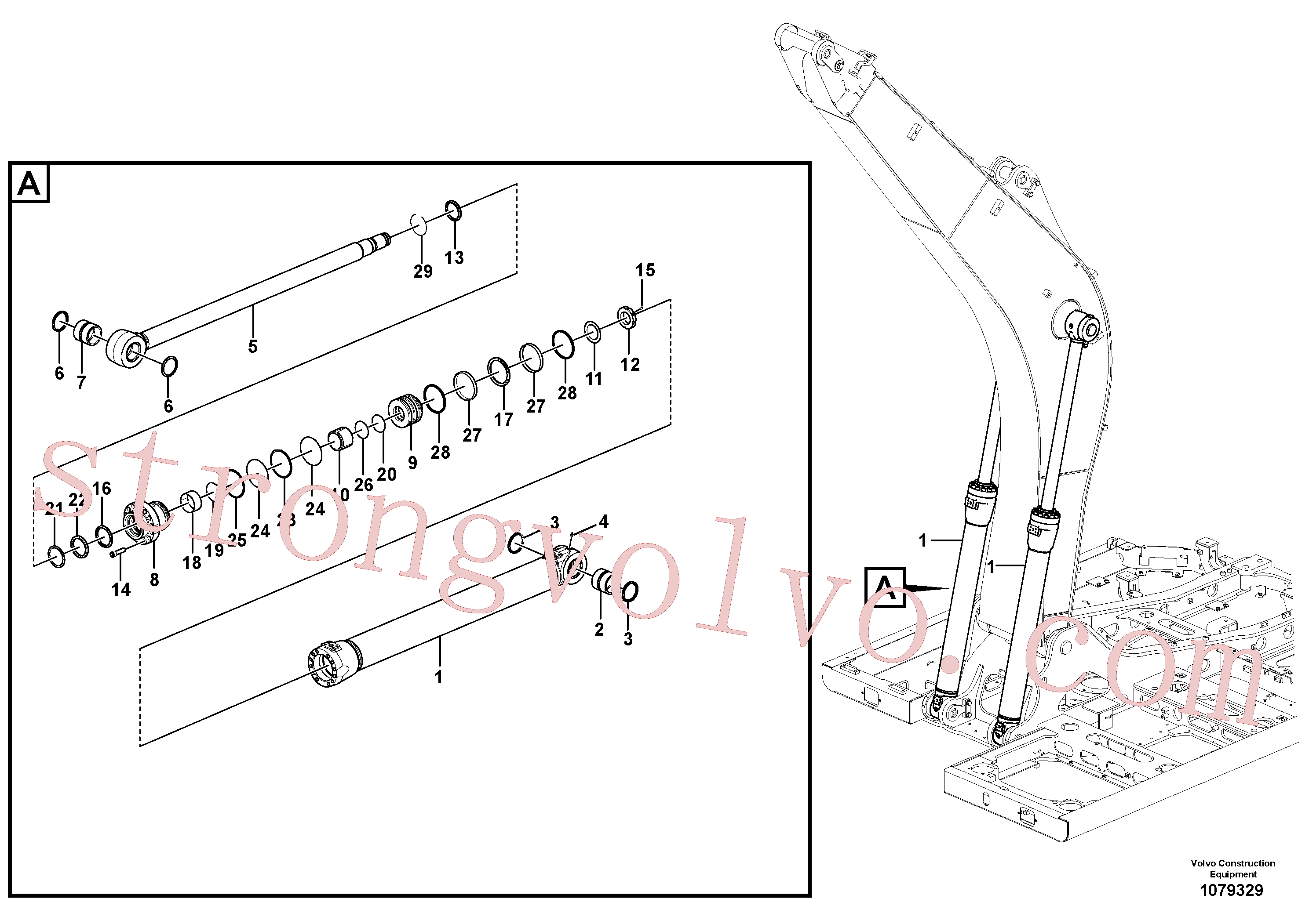 VOE14555229 Volvo(1079329 Montagem)