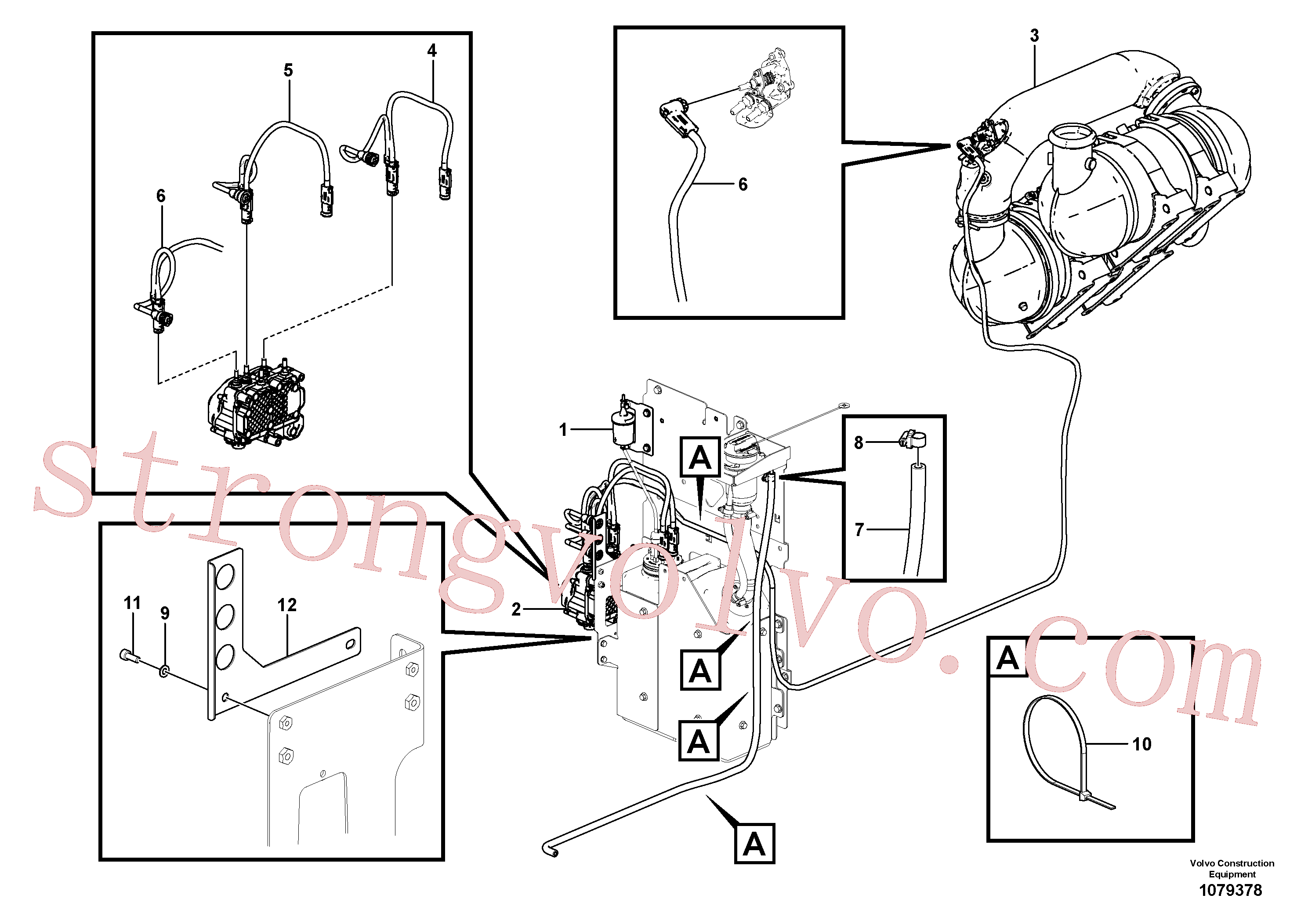 VOE993110 Volvo(1079378 Montagem)