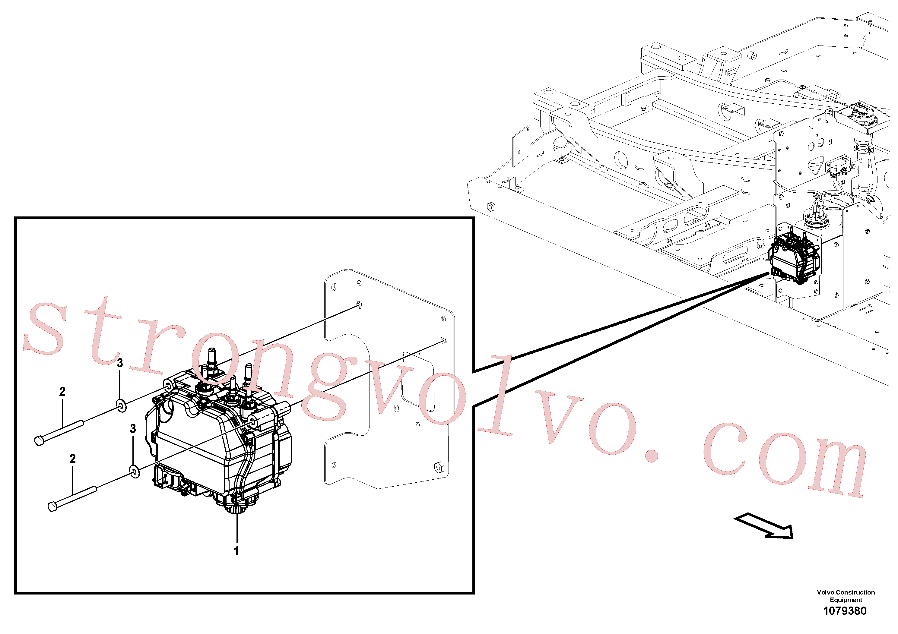 VOE992561 Volvo(1079380 Montagem)