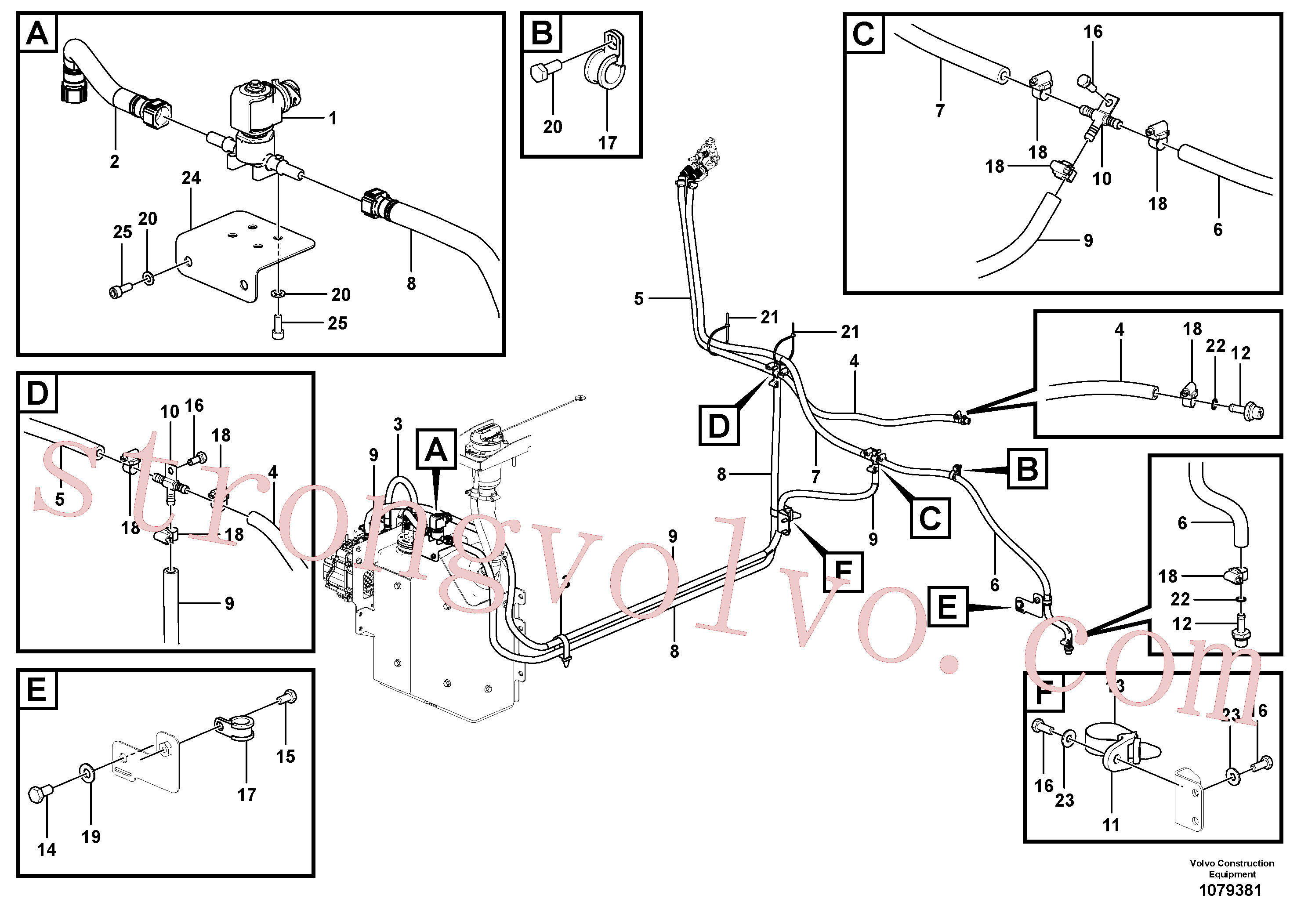 VOE993110 Volvo(1079381 Montagem)