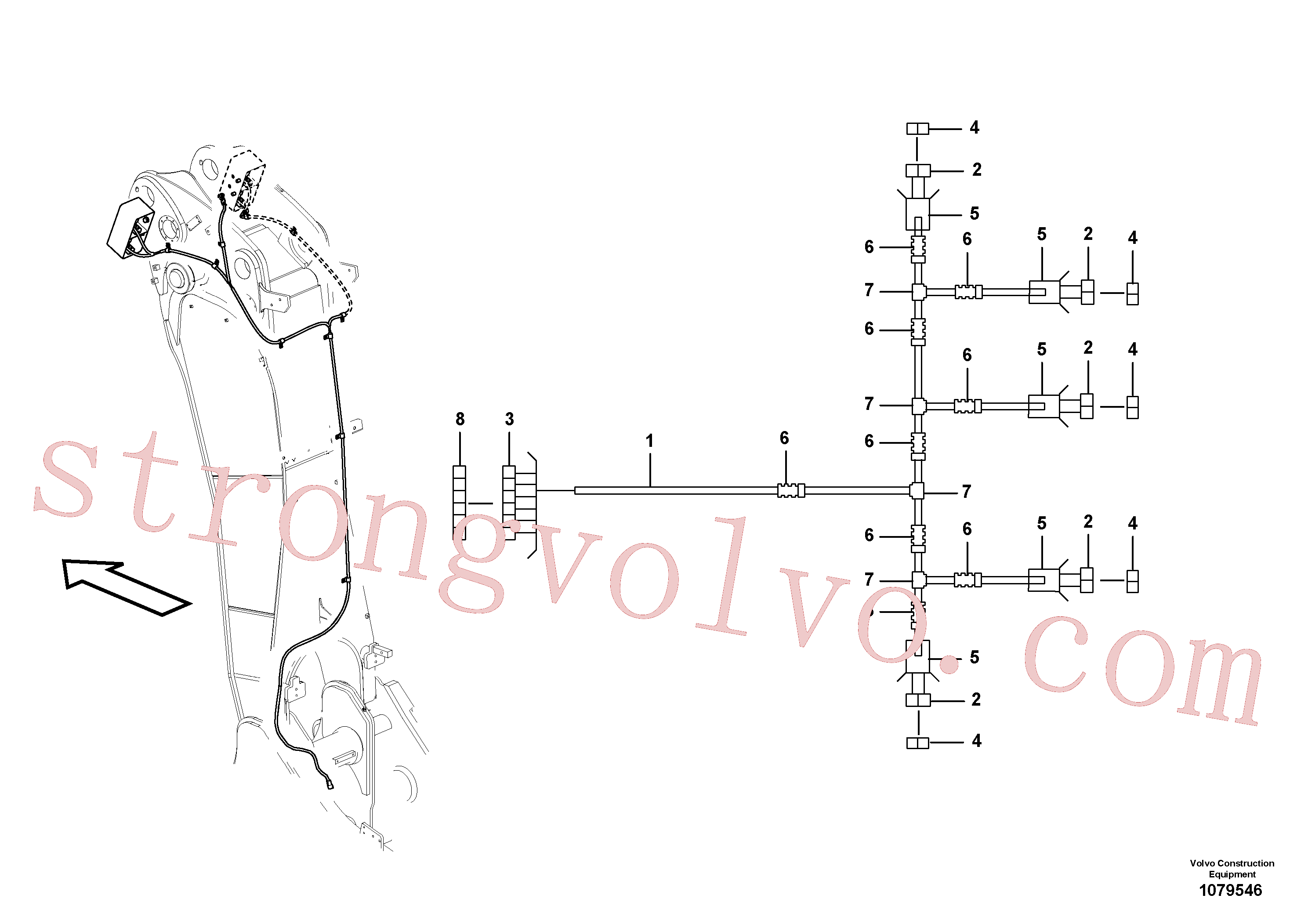 VOE25350489 Volvo(1079546 Montagem)