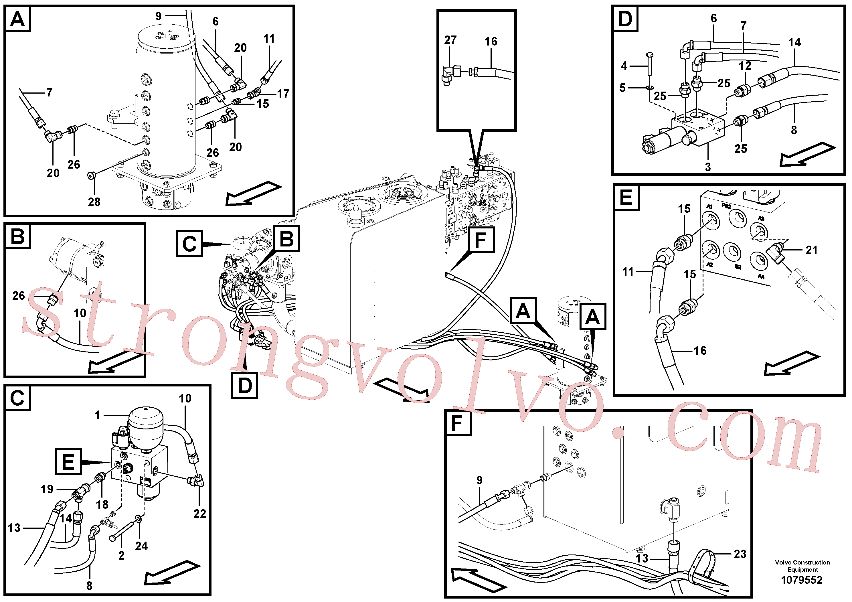 VOE14576751 Volvo(1079552 Montagem)
