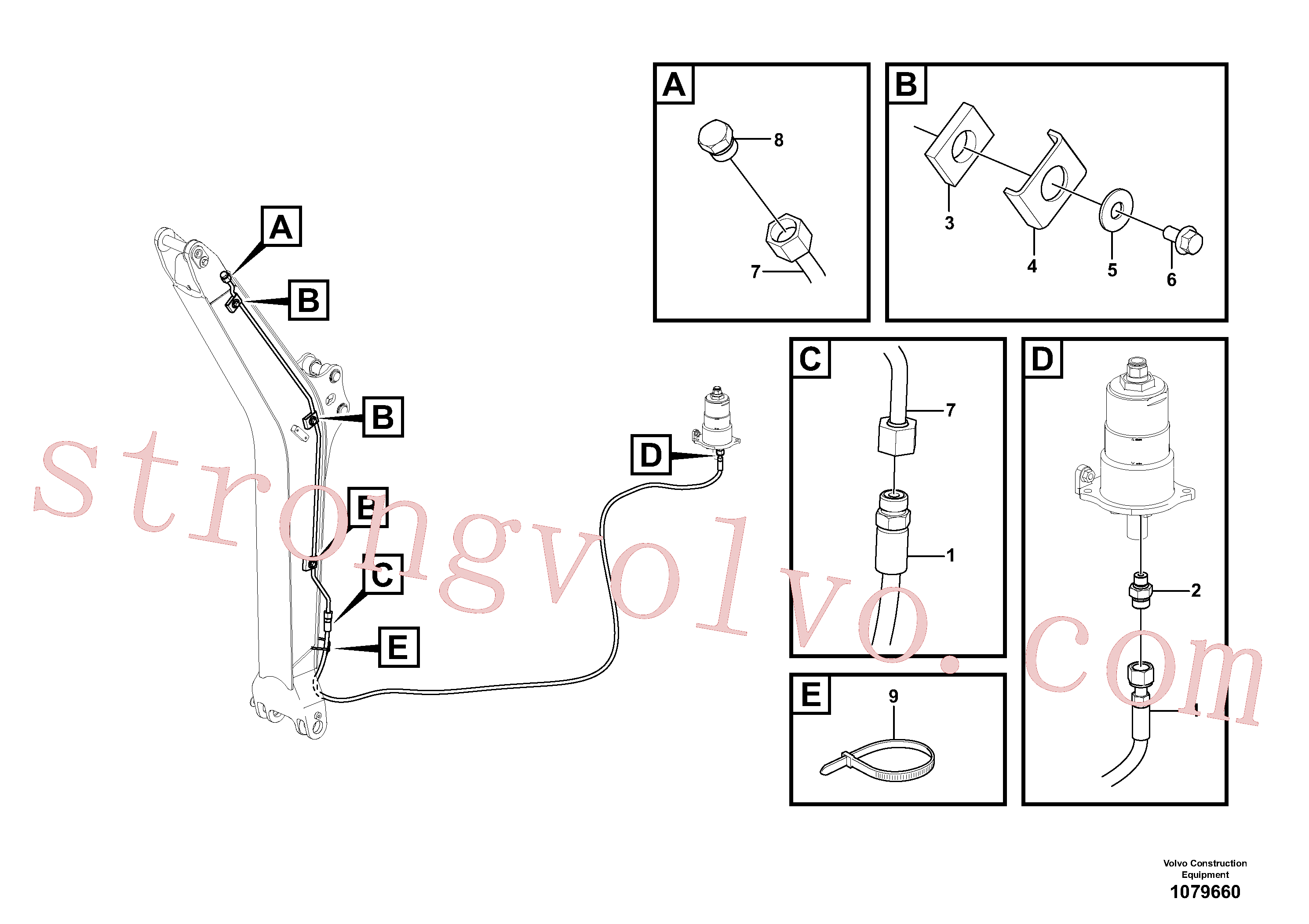 Volvo Montagem VOE15667769 Pilot Acessórios