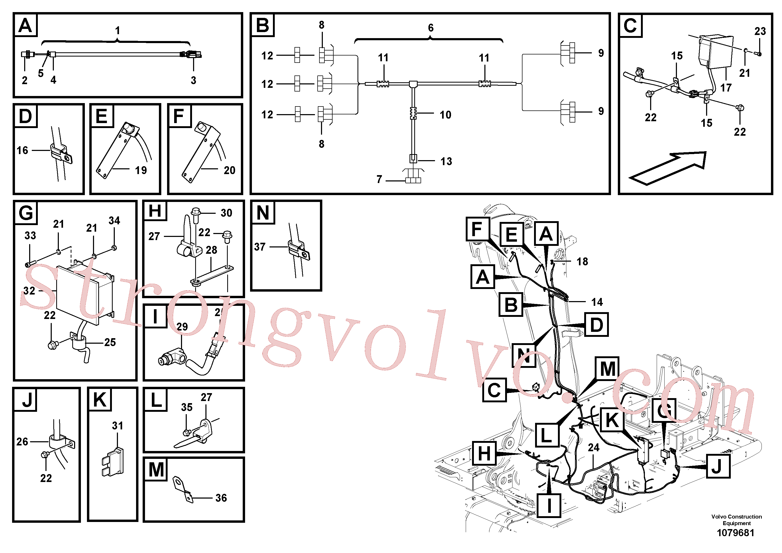 VOE14566948 Volvo(1079681 Montagem)